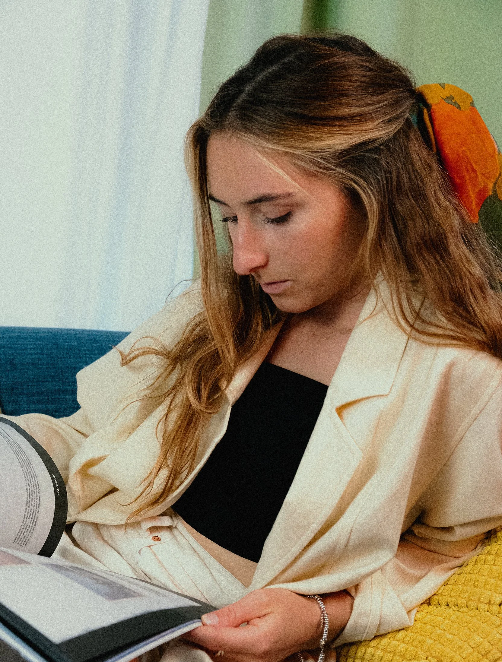 Shooting with Violette Dorange