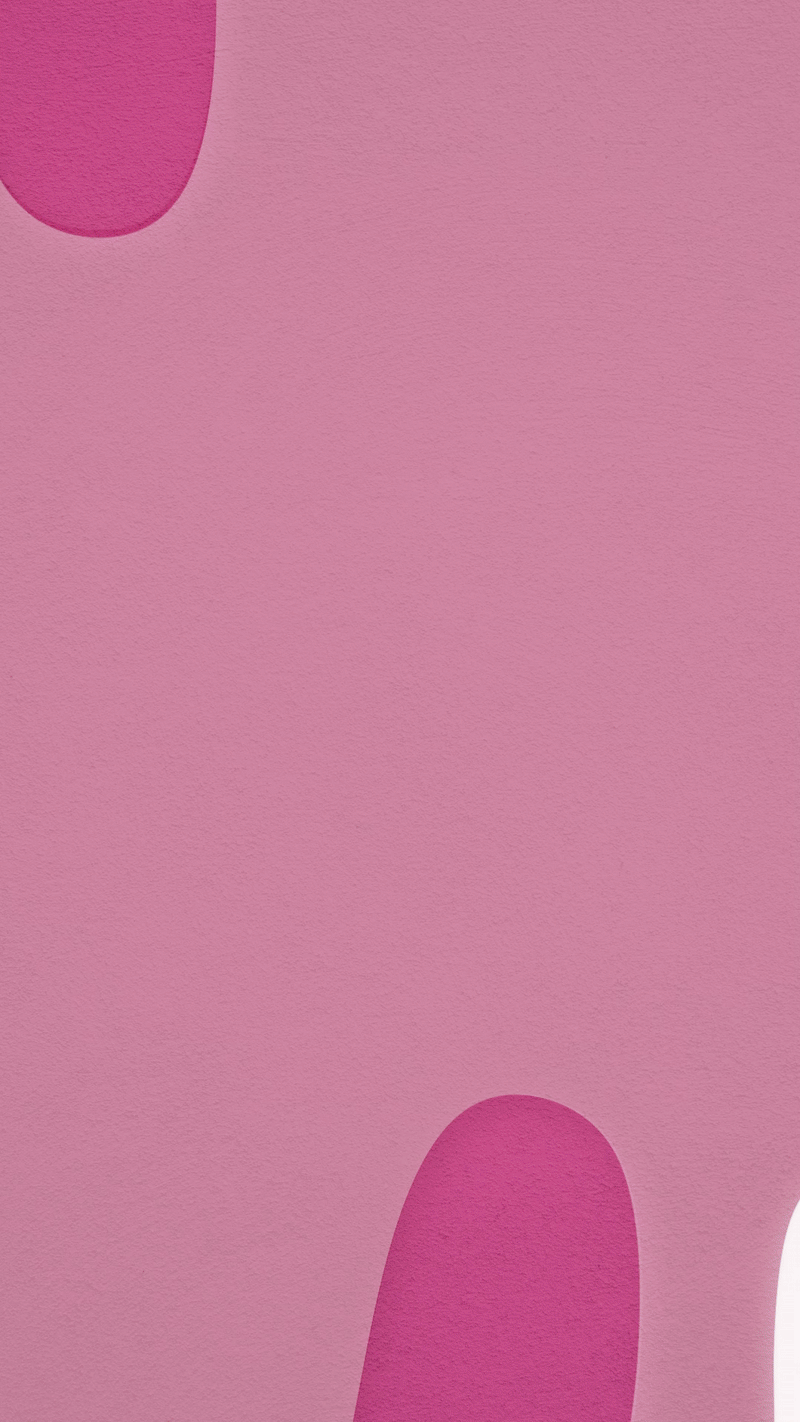 Image abstraite avec formes arrondies en différentes nuances de rose.