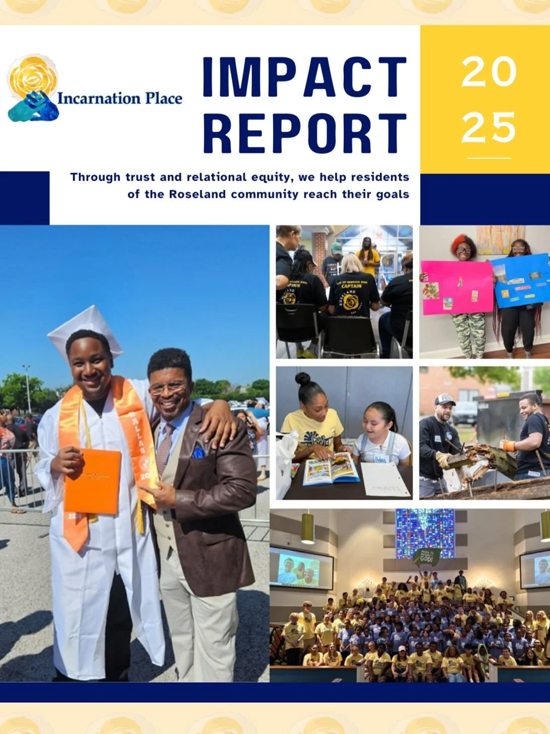 We love seeing our clients&rsquo; impact 💪 in the community. Check out the 2025 Impact Report for Incarnation Place, a Dallas nonprofit that through trust and relational equity, help residents of the Roseland community reach their goals. In 2024, th