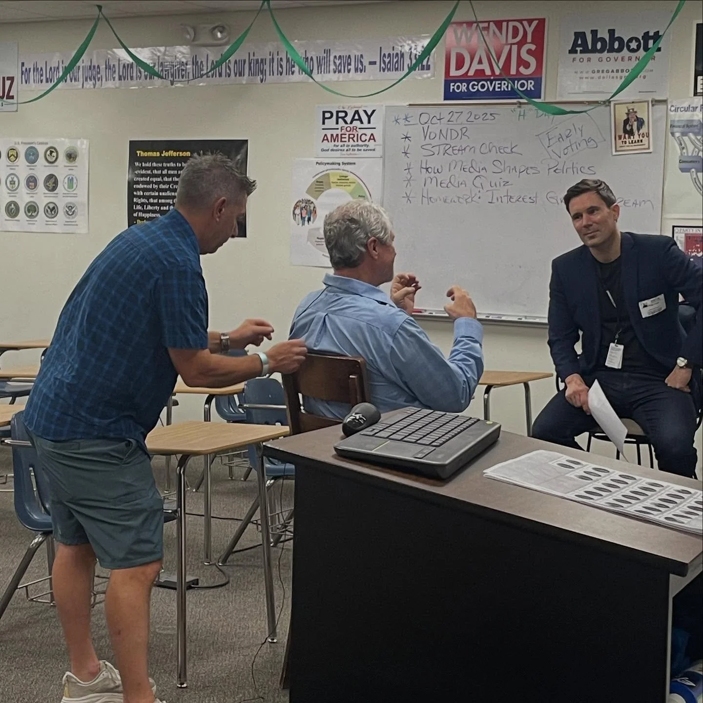 It&rsquo;s almost Election Day! NBC 5 stopped by @tca_addison this week to chat with their AP government teacher about early voting, getting students involved in the process, and why every election matters.