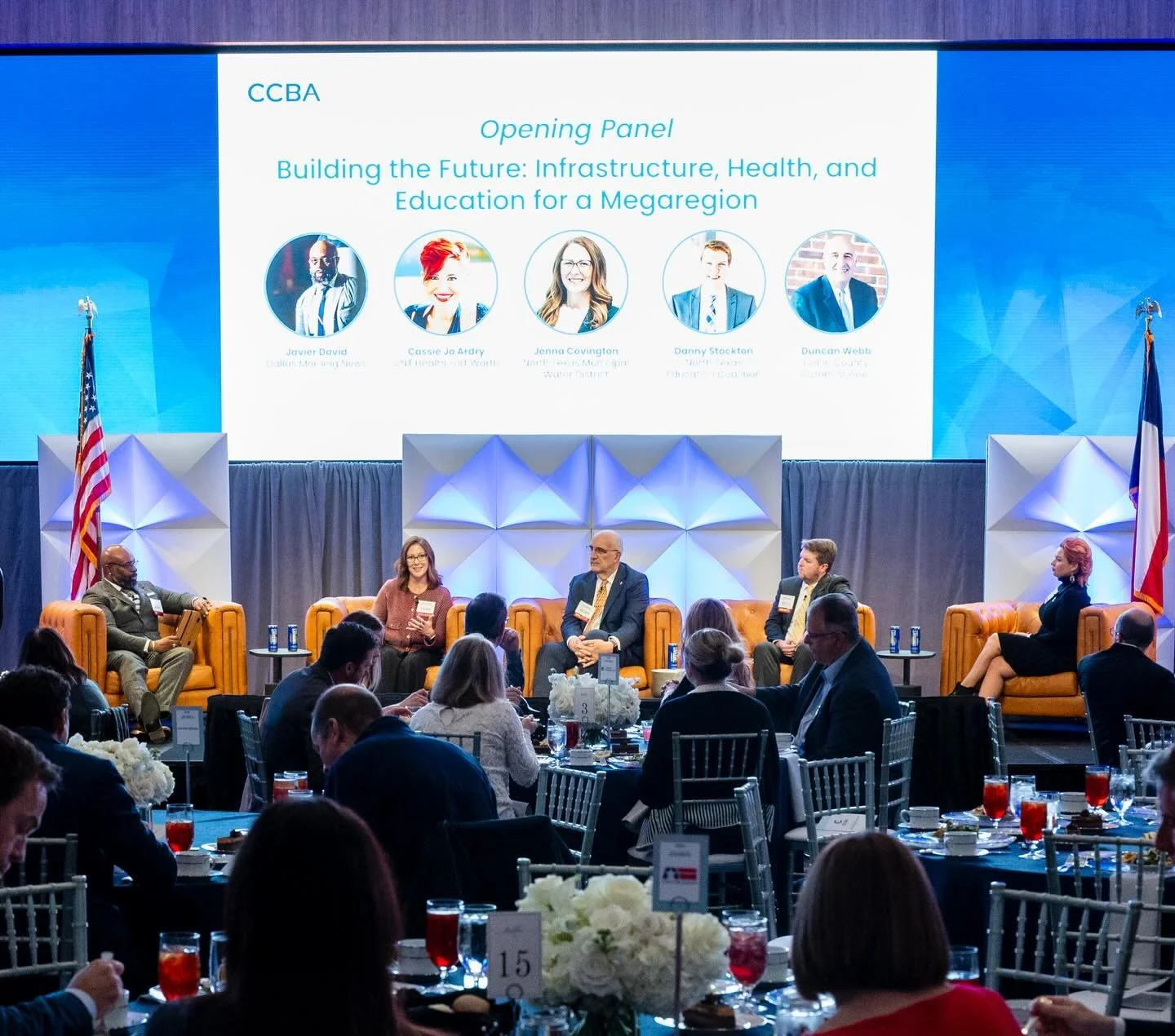 We had a great time attending the 14th Annual Collin County Business Alliance (CCBA) Luncheon. It was amazing to be surrounded by so many regional business leaders, innovators, and community advocates who are committed to building a stronger, more co
