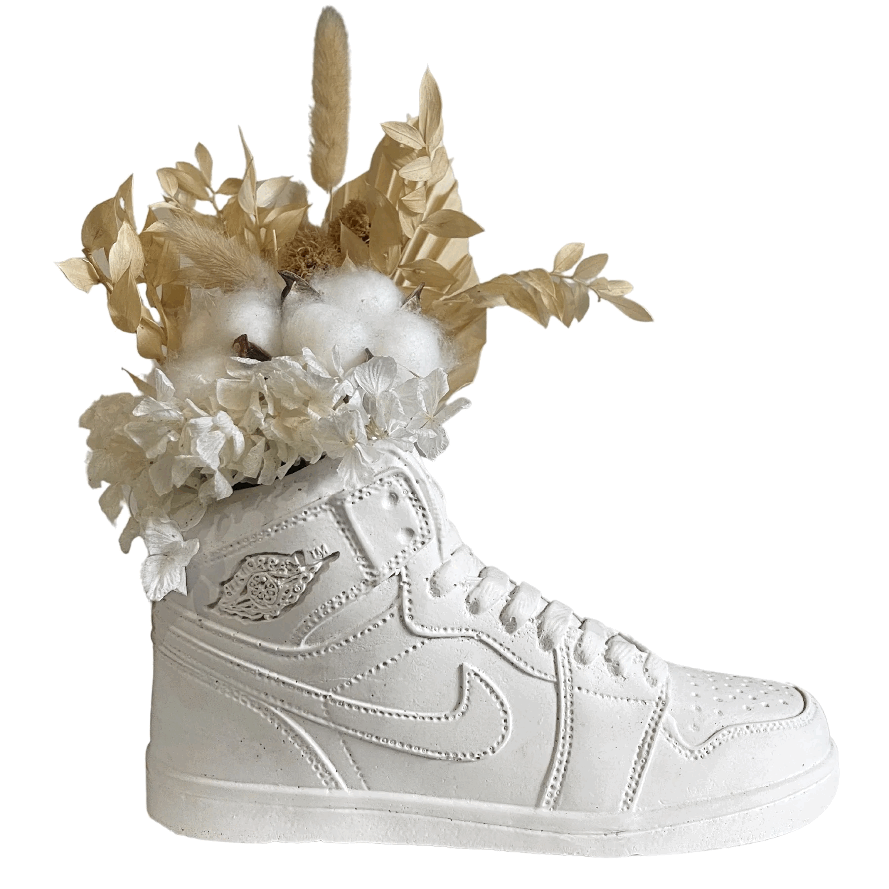WHITE JORDAN SHOE