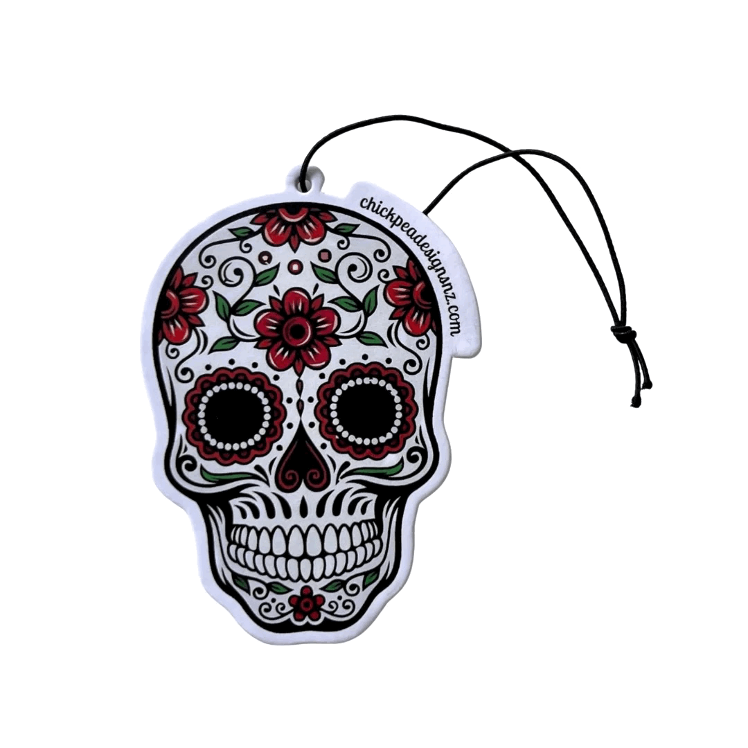 CAR AIR FRESHNER - SUGAR SKULL