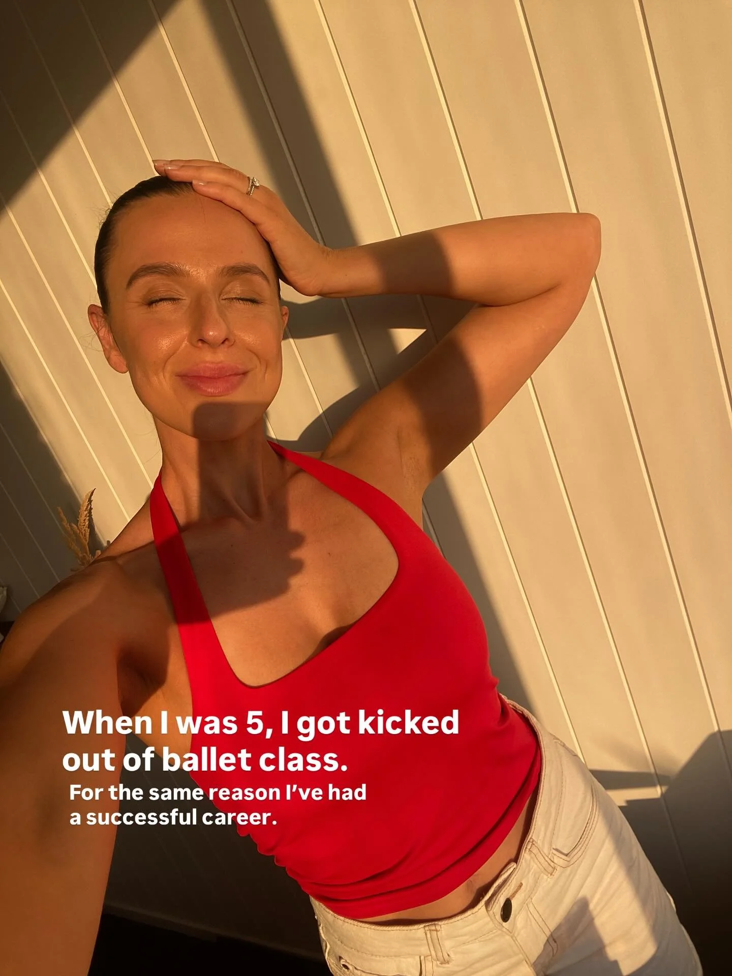 Your reminder that what someone doesn&rsquo;t like about you, someone else will be drawn to you (and pay you) for. 

And that directness, love, care &amp; support can all coexist. Maybe I should take adult ballet classes? 

MB