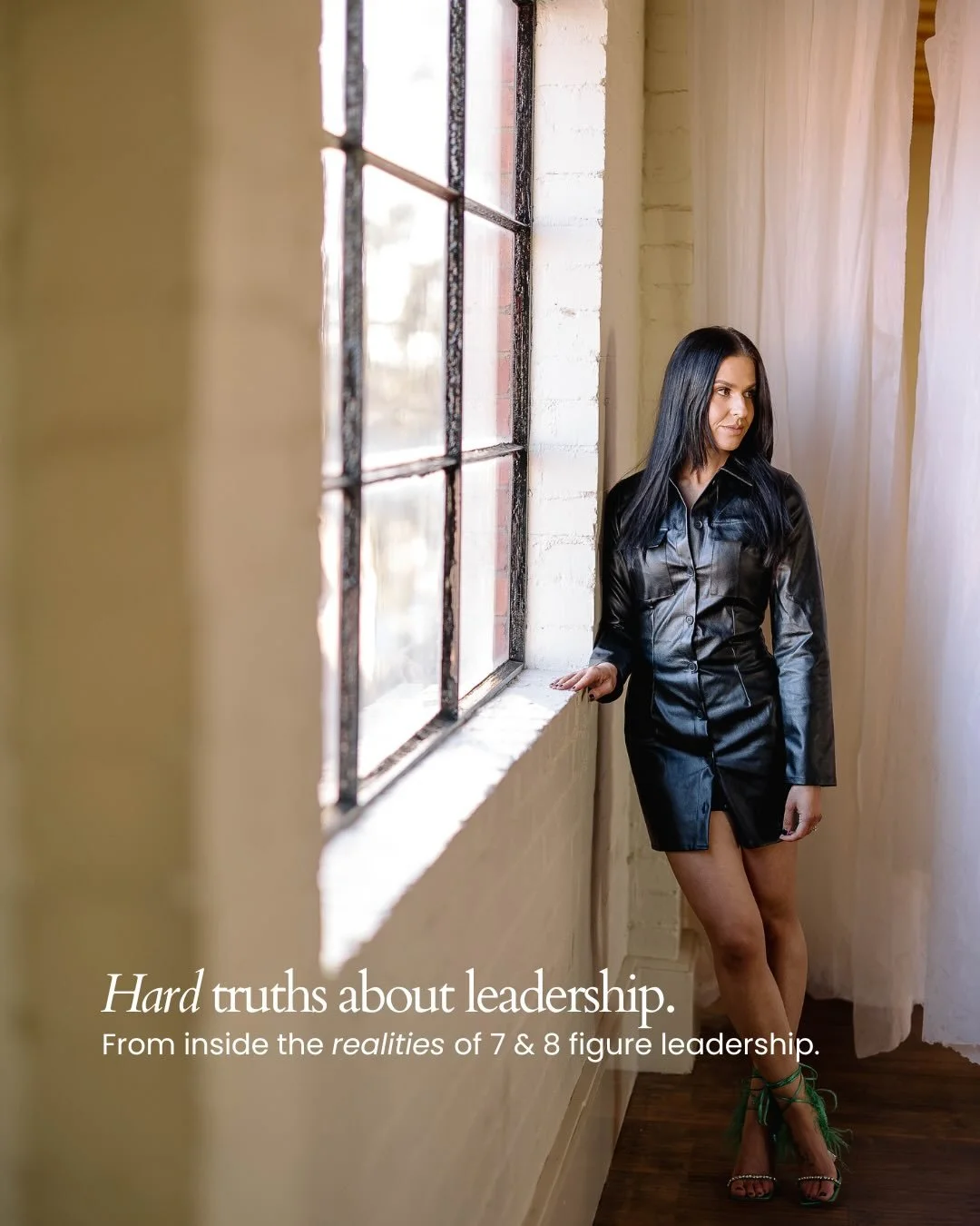 I don&rsquo;t share this for it to feel heavy or something you need to avoid. I love leadership &amp; the challenge it provides. 

I share it because this is the reality that shows up in leadership and more often than not, these are the parts leaders