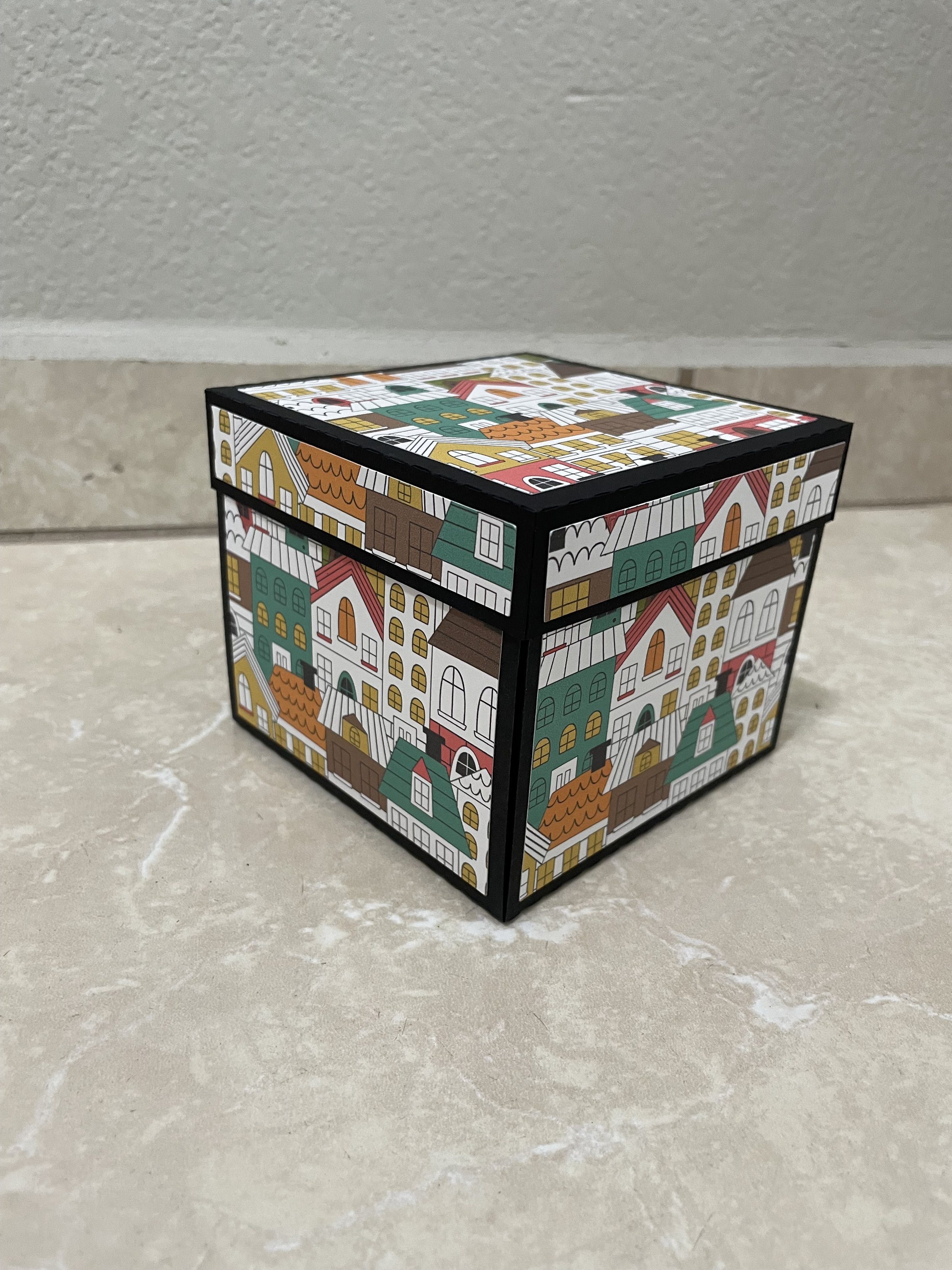 New Home Explosion Box Card