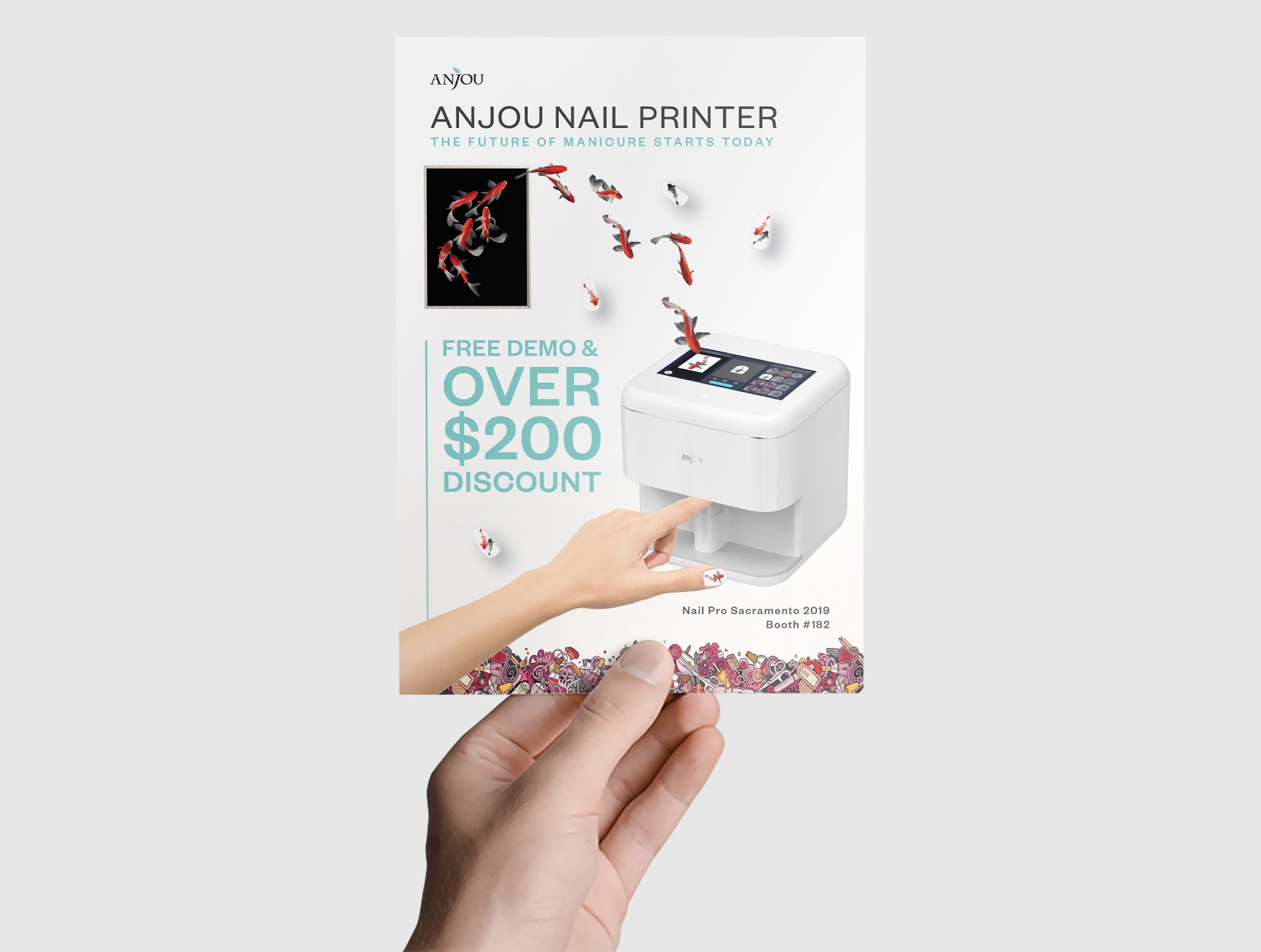2023 Newest Nails Printer 3d Digital Art Machine Price Printer portable  automatic nail diy mobile art nail printing machine - AliExpress