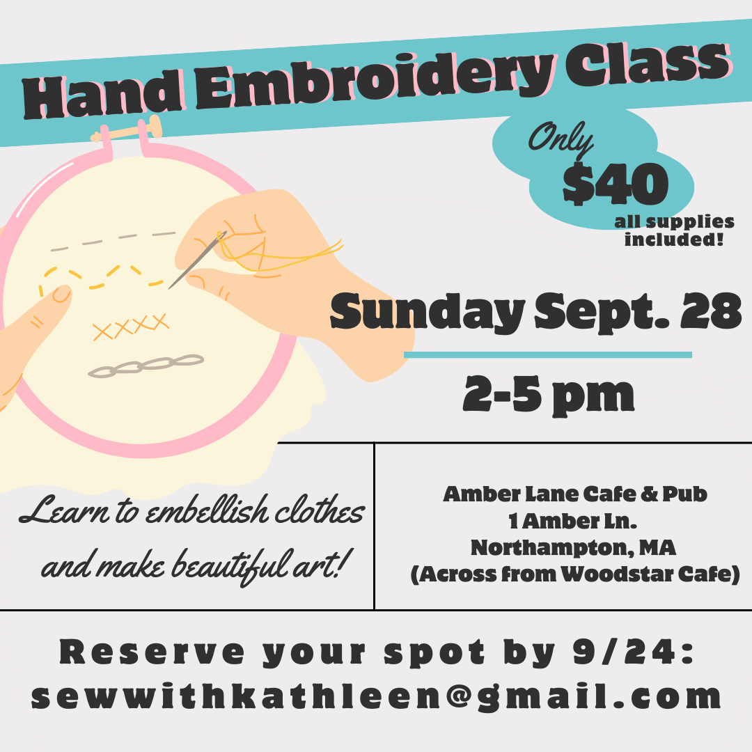 Learn to Hand Embroider!