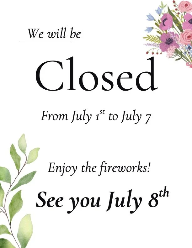 CLOSED for the week