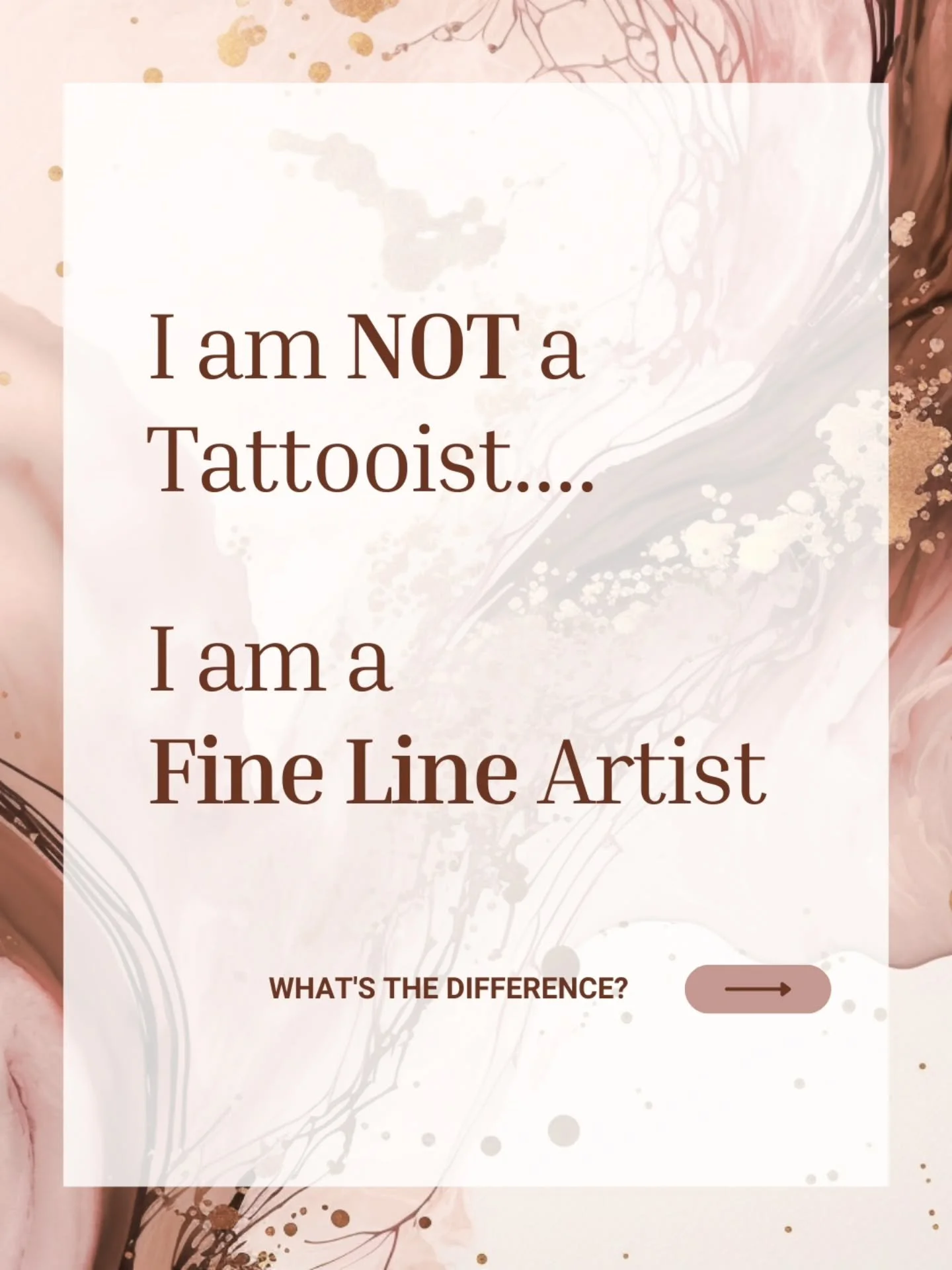 ⭐️ IMPORTANT INFO - Please note: ⭐️ 

👉 If you are interested in booking in for a tattoo, please remember: 

I am NOT a Tattooist! 🙈 I am a Fine Line Artist! 🎨 

What is the difference? 🤔 

Traditional Tattoos
🖤 Bold lines &amp; bright colours
?