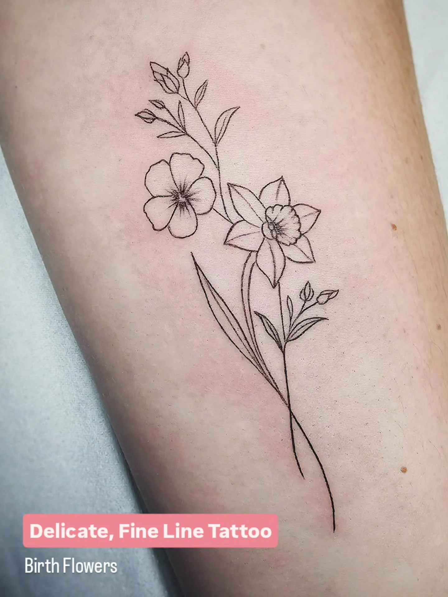Whether you want a Delicate, Fine Line Tattoo 🌼 ...

Or a Tiny Tattoo to match your best friend's 🧡...

Just send over your ideas, and I'll do my to create exactly what you want! 🥰

#delicatetattoocornwall #tinytattoocornwall #finelinetattooCornwa