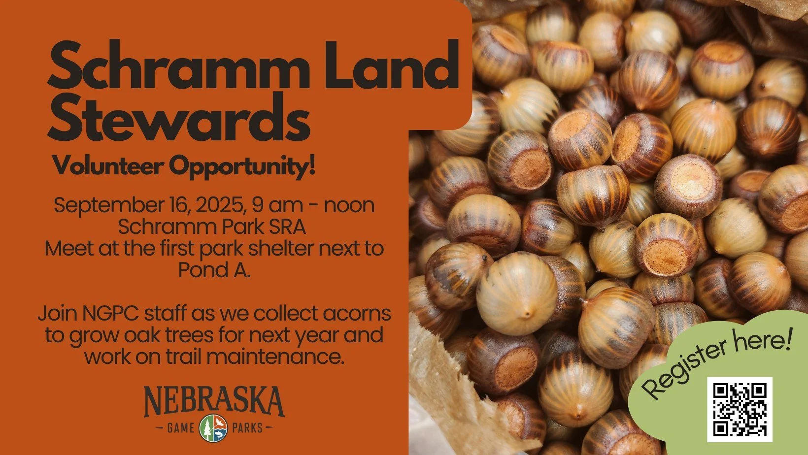 Schramm Land Stewards - Volunteer Opportunity!
