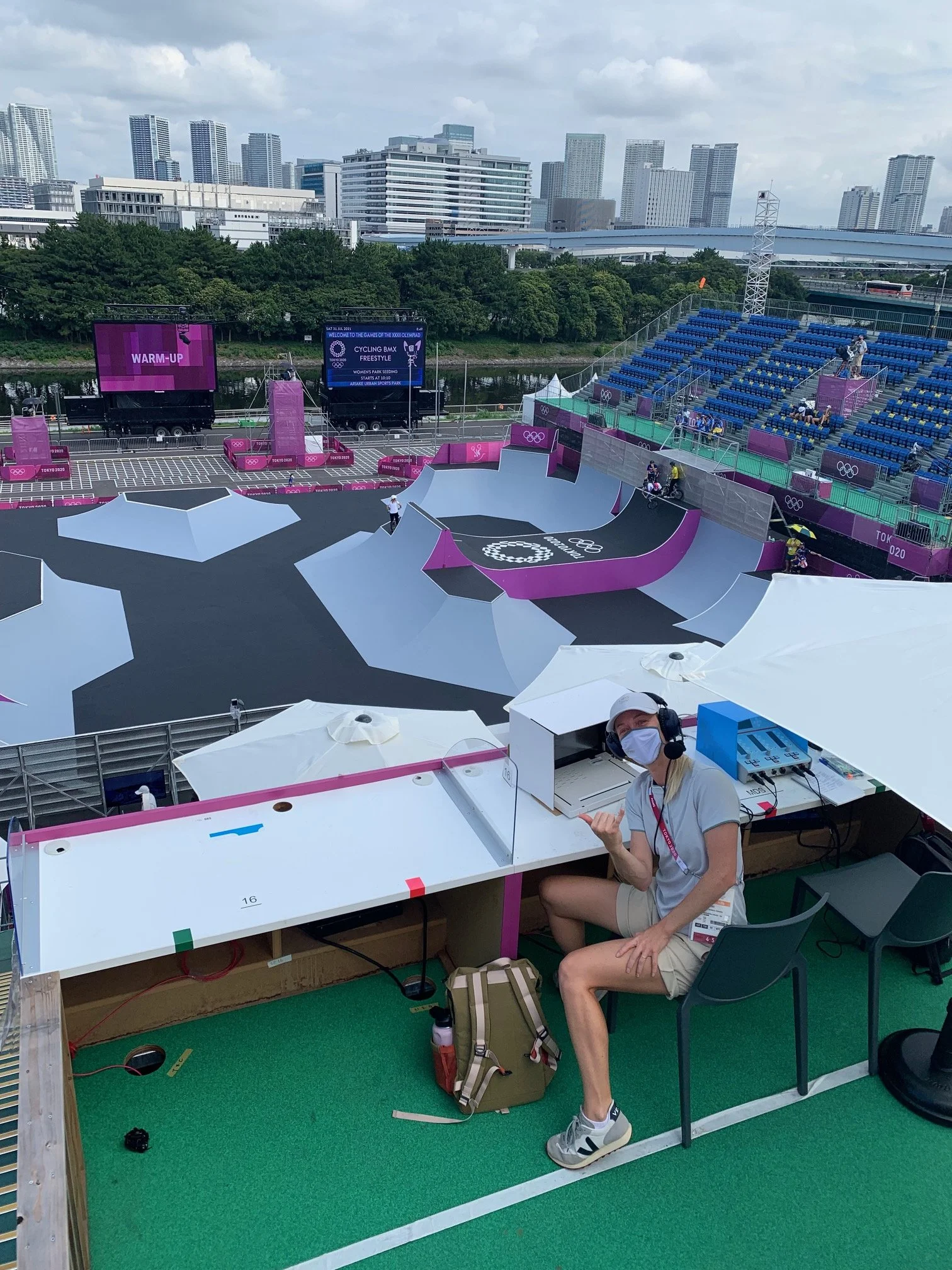 Tokyo 2020 Olympics BMX commentating