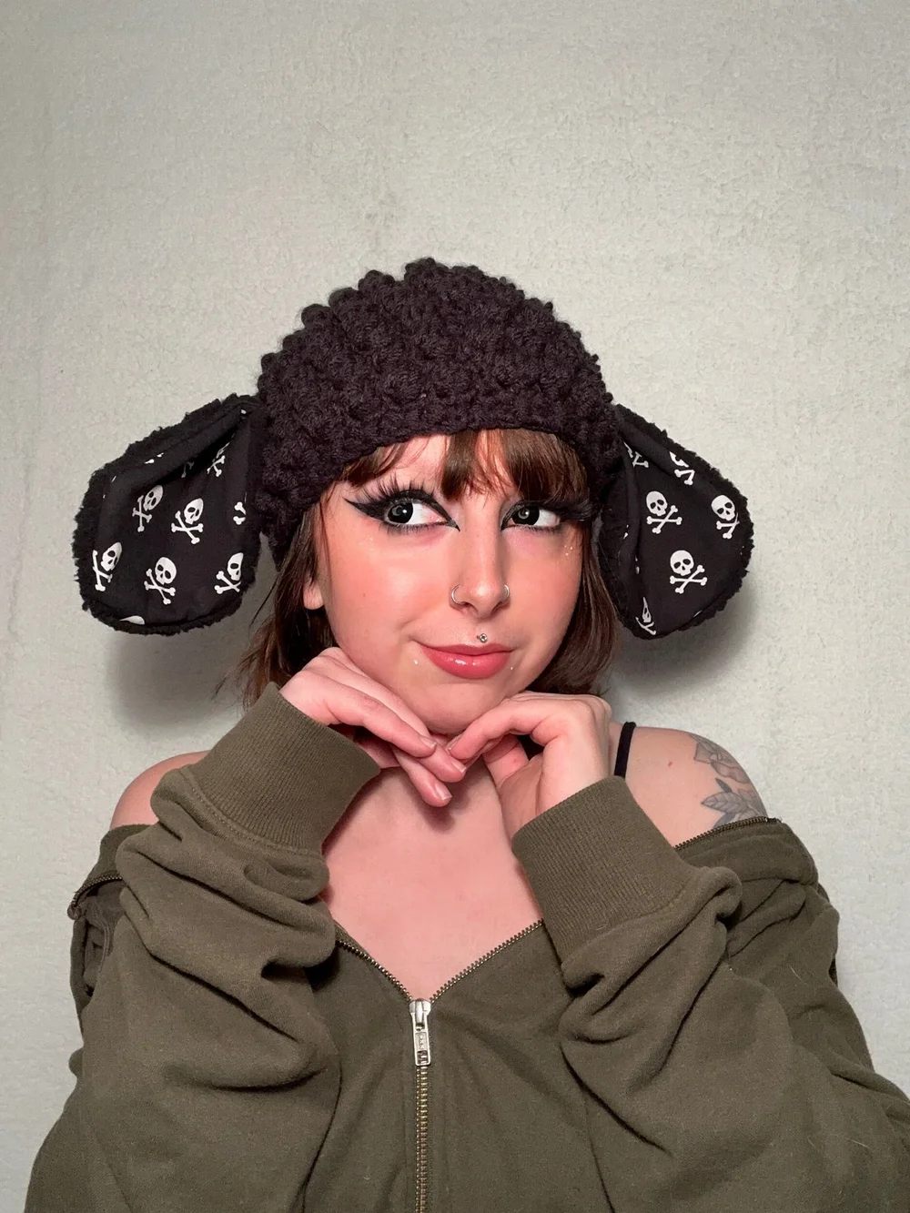 Black Sheep Hat — Cult Ties Crochet