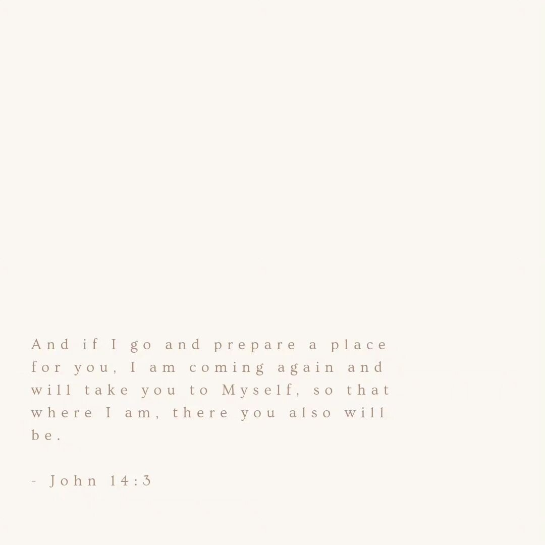 And if I go and prepare a place for you, I am coming again and will take you to Myself, so that where I am, there you also will be. - John 14:3
.
.
.
.
.
#homemakingministries #homemaker #wearethrhomemakers #biblicalliving #biblicalhomemaking #Prover
