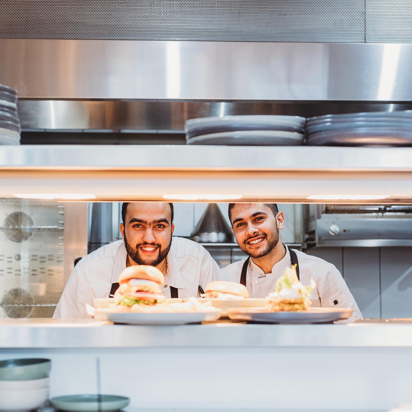 The two smiling faces you don't usually get to see. Head Chef Nirajan and Chef Apar are prepped and ready to serve up your breakfast, brunch or this week!

Head on in, we're open every day 😍