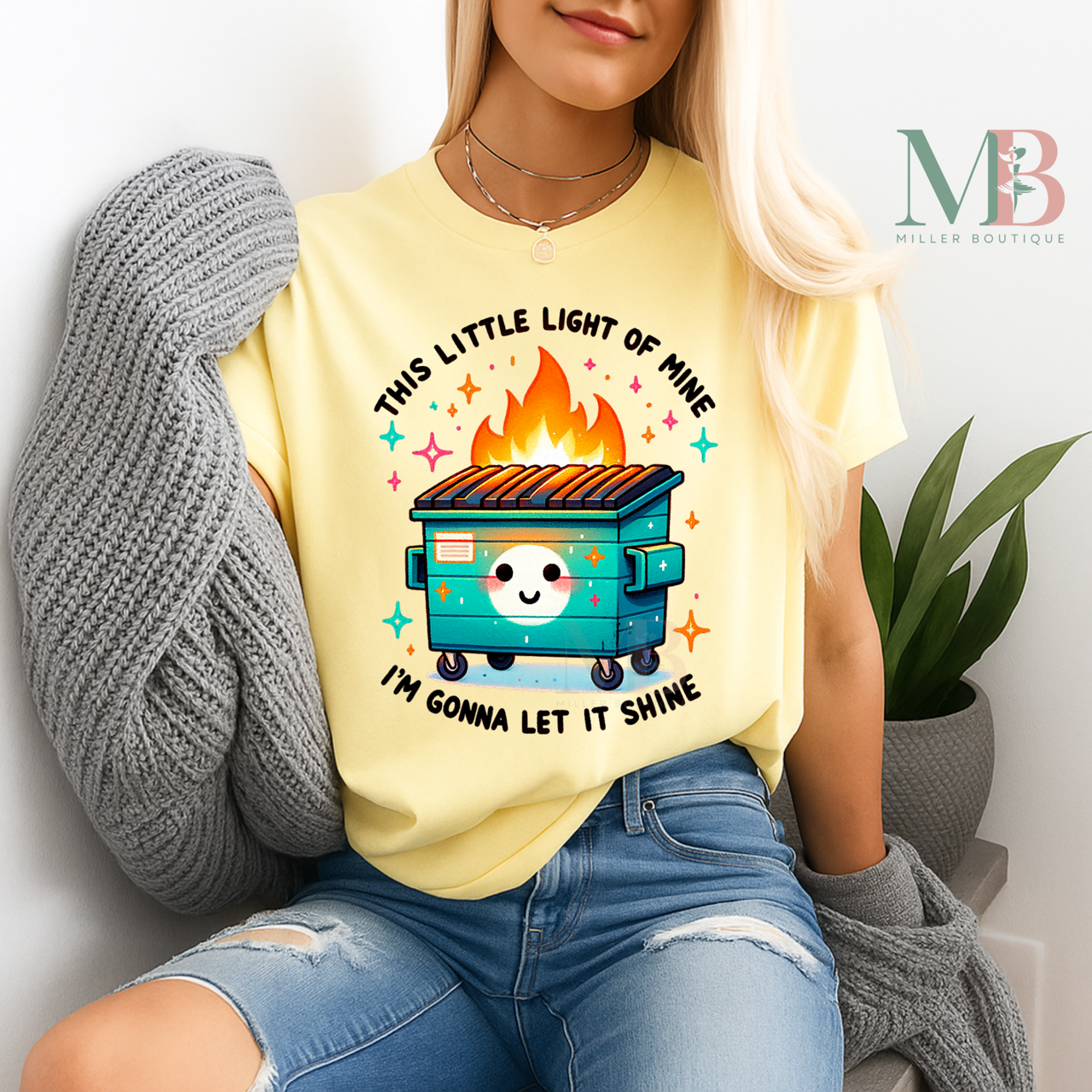 This Little Light of Mine Dumpster Fire