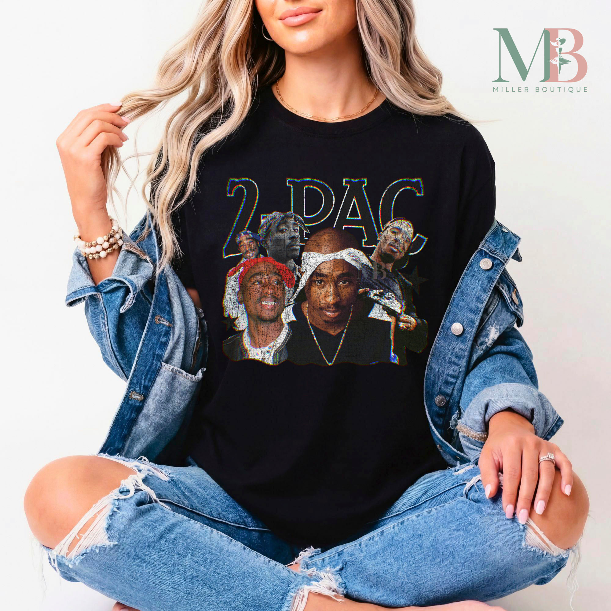 2PAC Vintage Collage