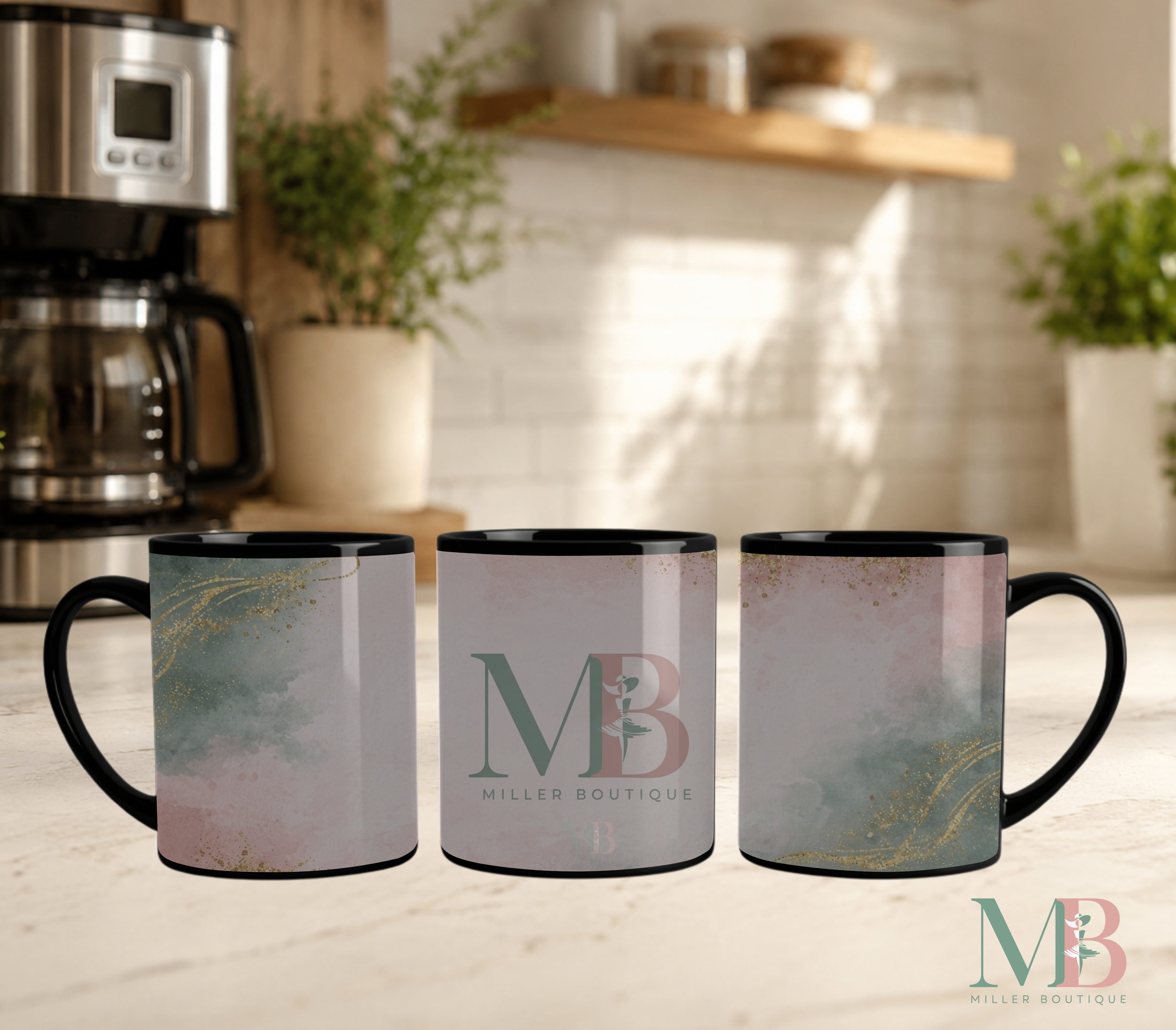 Official Miller Boutique Signature Logo Coffee Mug