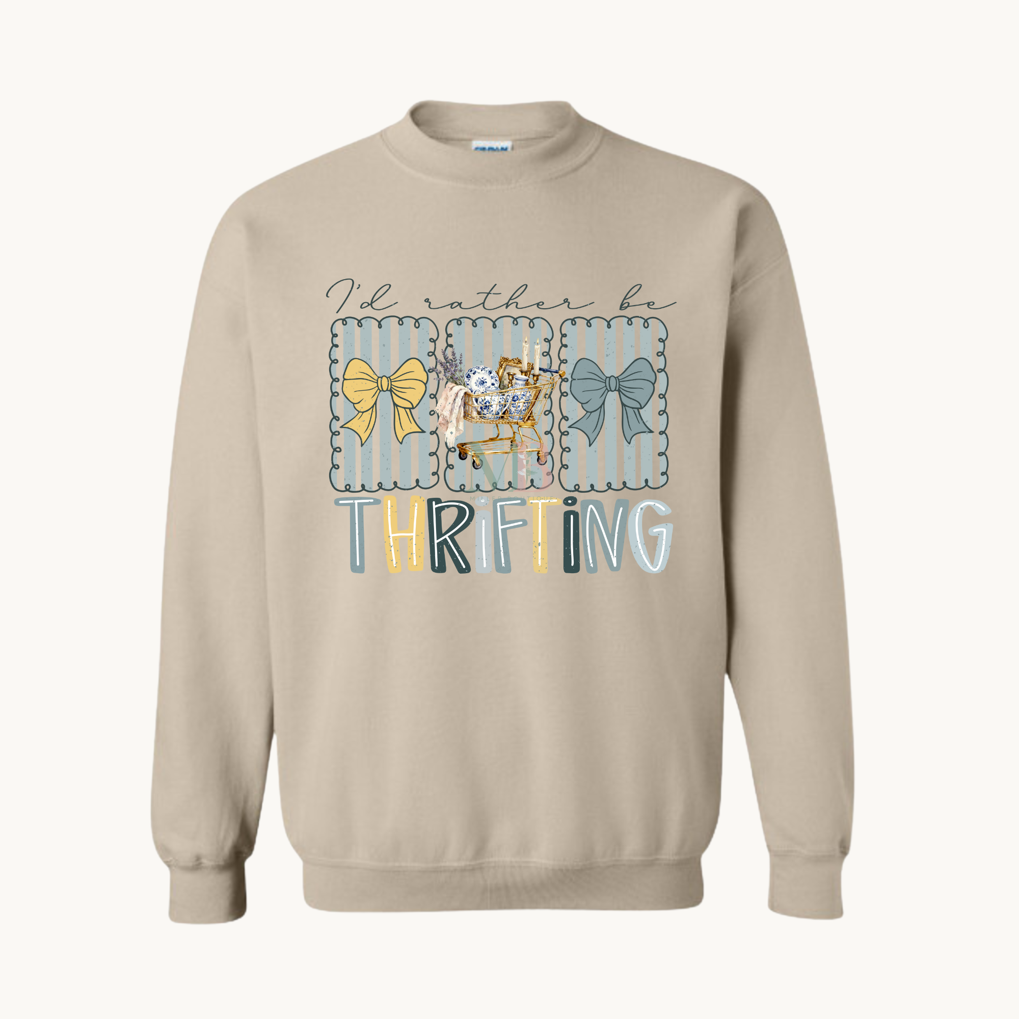 I’d Rather Be Thrifting Coquette Bow