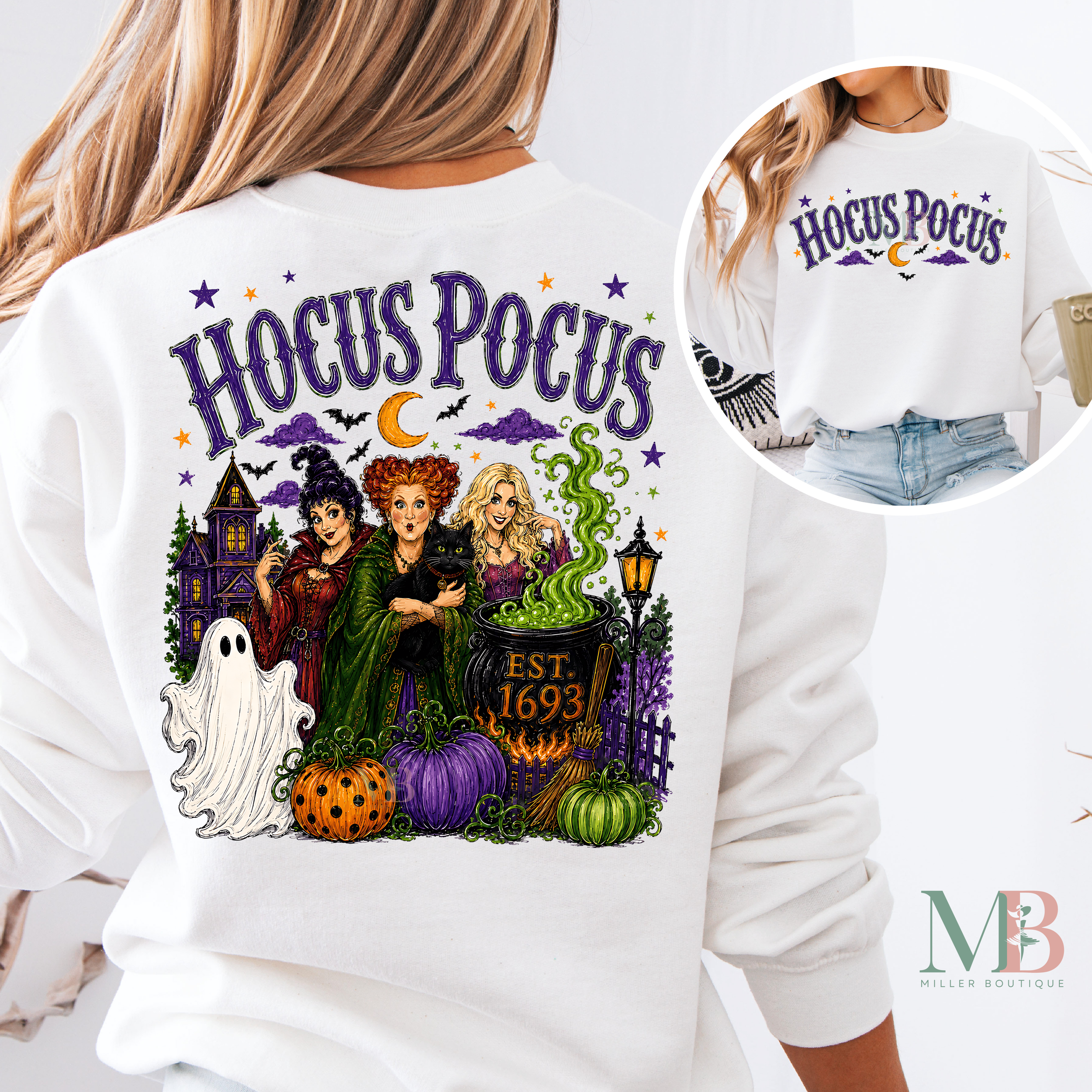 Hocus Pocus Est 1693 Sanderson Sisters
