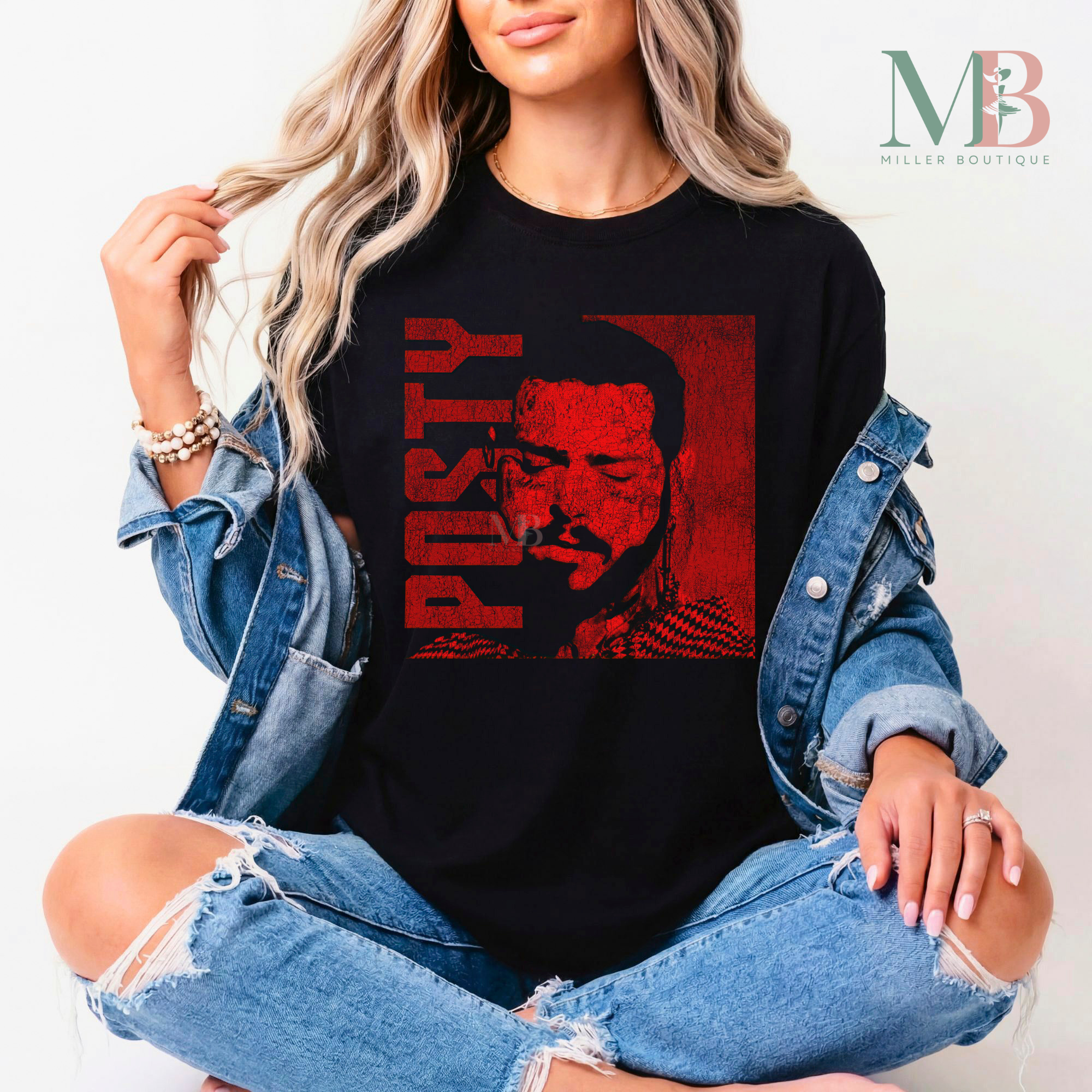 Post Malone Posty Red Vintage