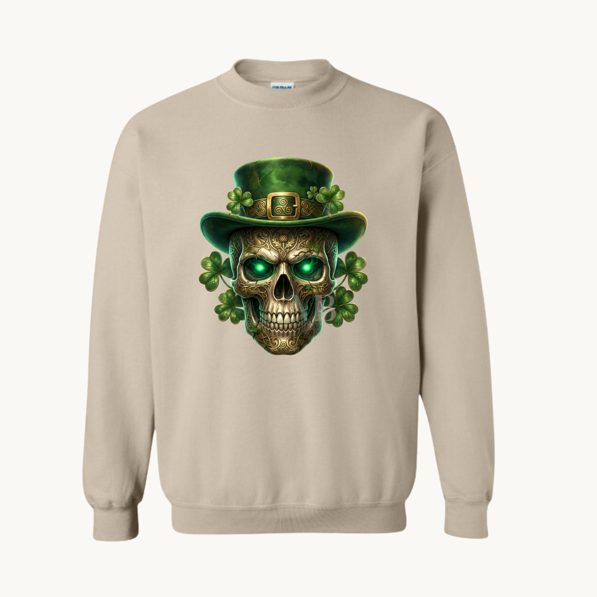Ornate Leprechaun Skull