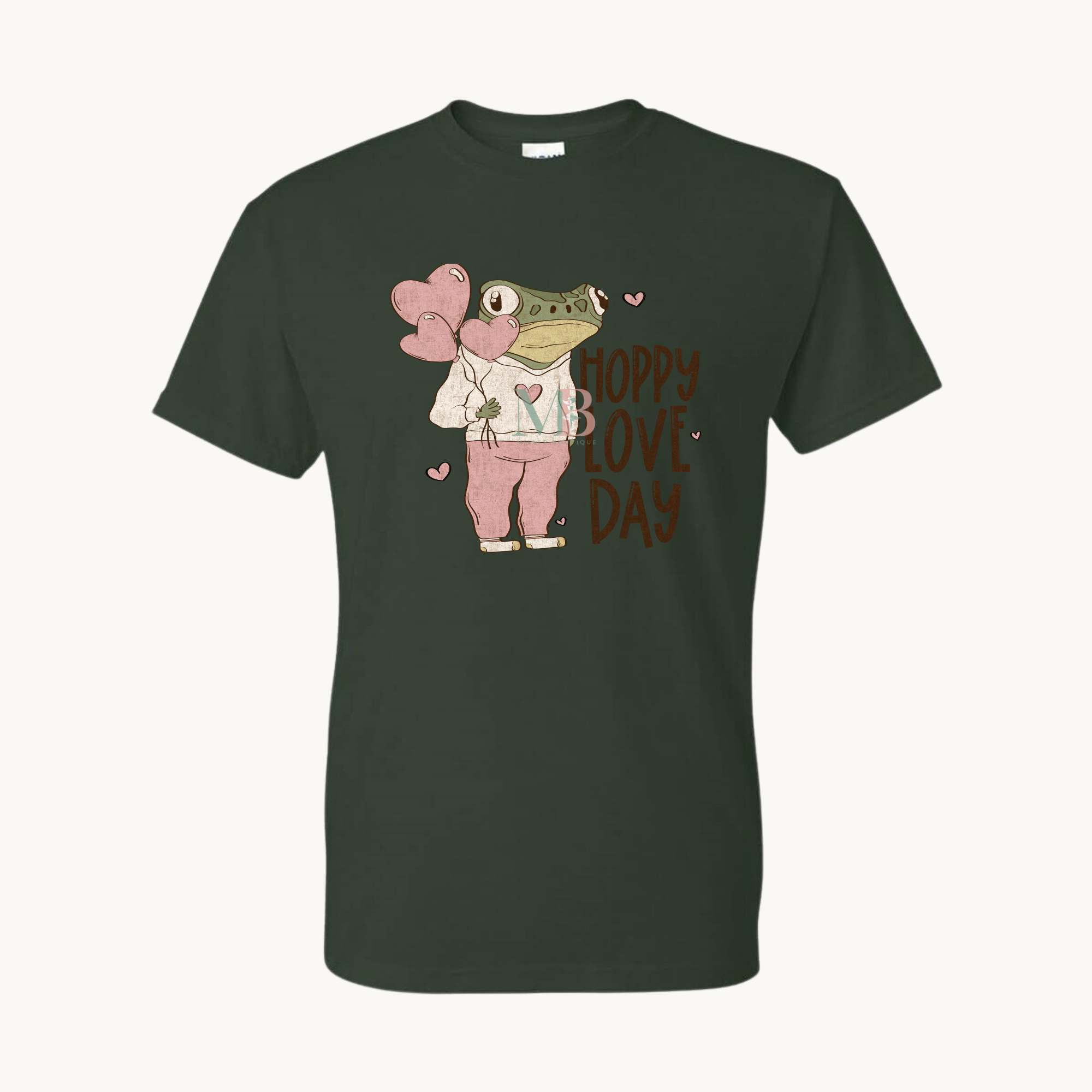 HOPPY LOVE DAY FOREST GREEN TS.png (Copy)