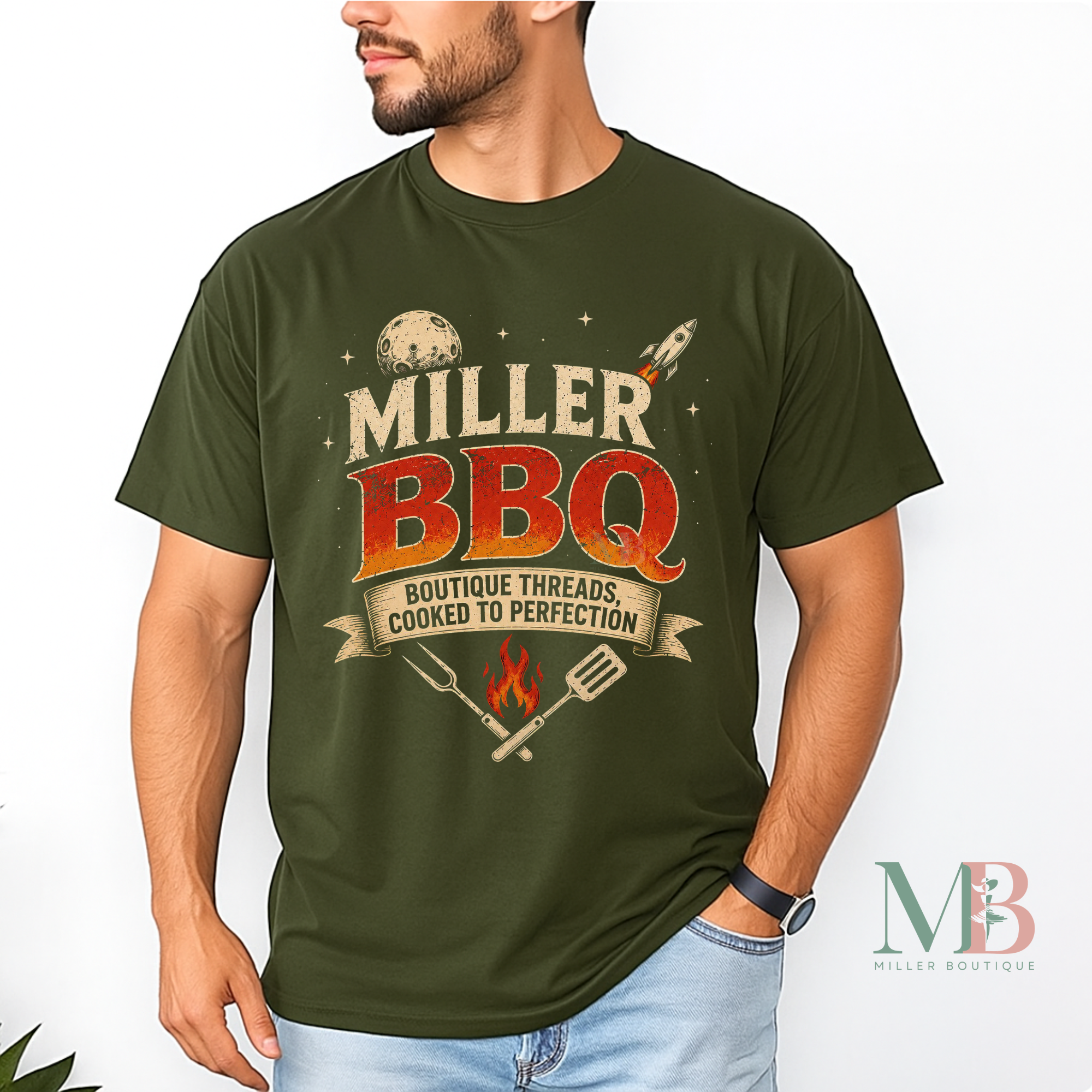 MILLER BBQ TSHIRT MOCKUP MILITARY GREEN.png