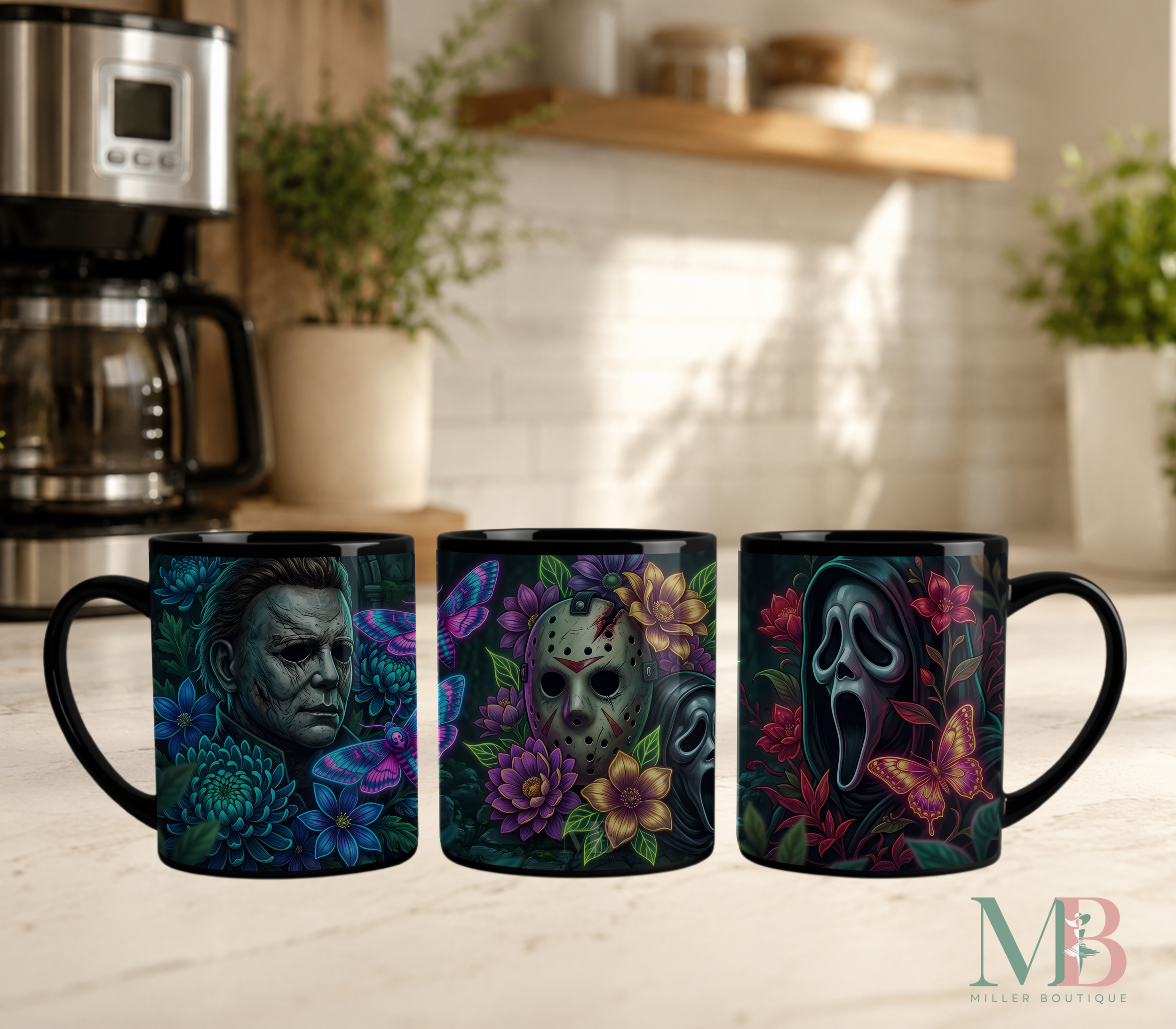 Floral Horror Icons