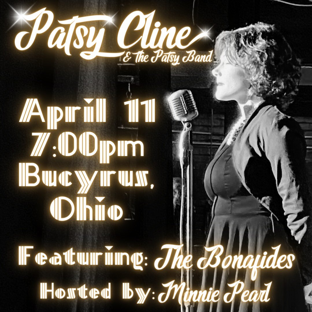 Do you have your tickets to see Patsy Cline yet?! You aren't going to want to miss this great show brought to you by the Crawford County Community Concert Association. 

Get your tickets today: https://www.itickets.com/events/473343.html
