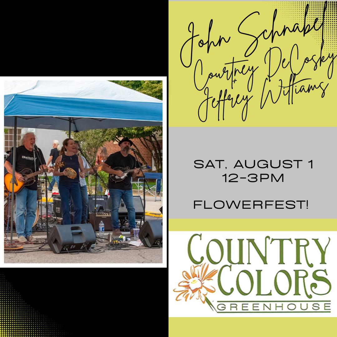 Nellie Lite at Flower Fest at Country Colors Greenhouse