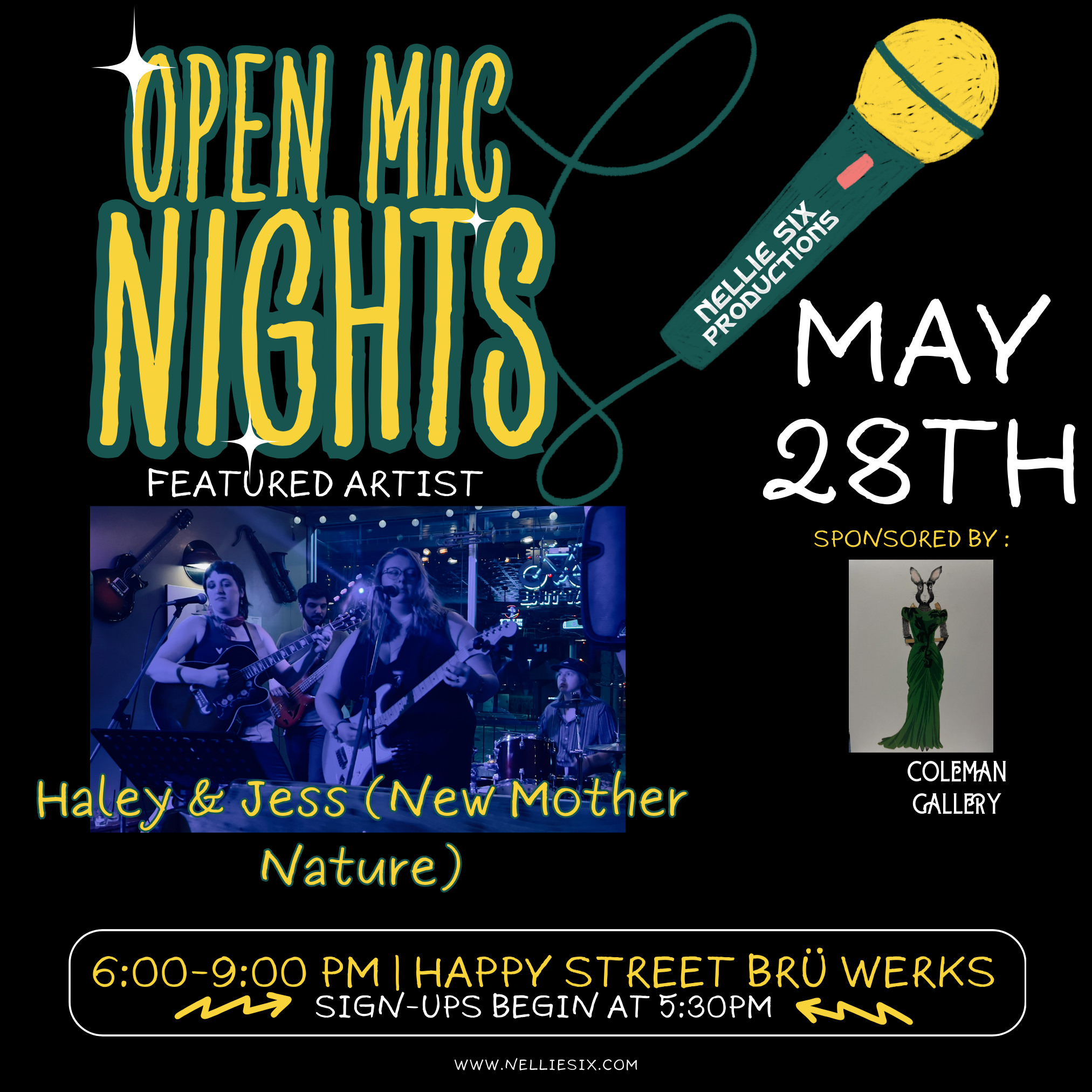 Nellie's Open Mic Night