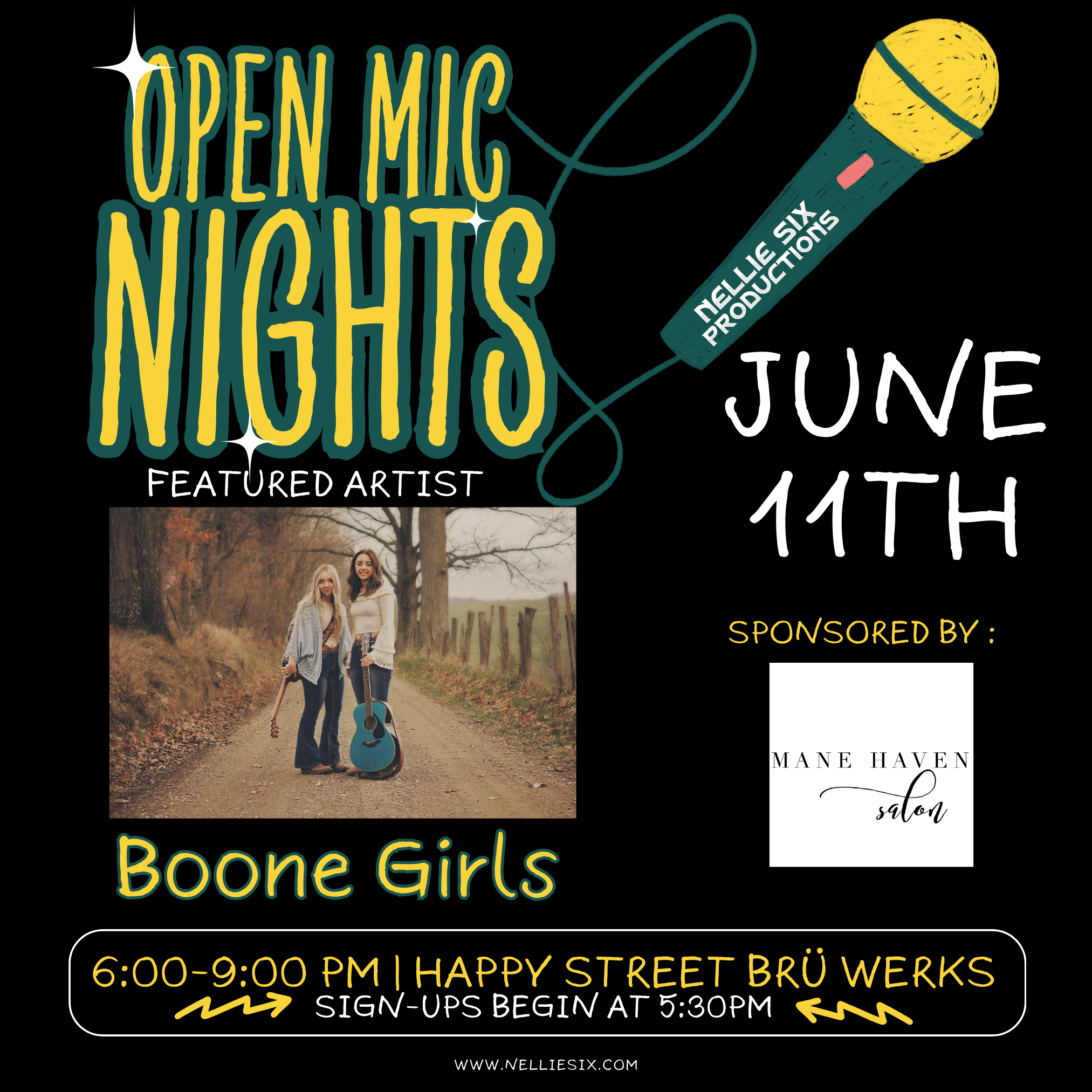 Nellie's Open Mic Night