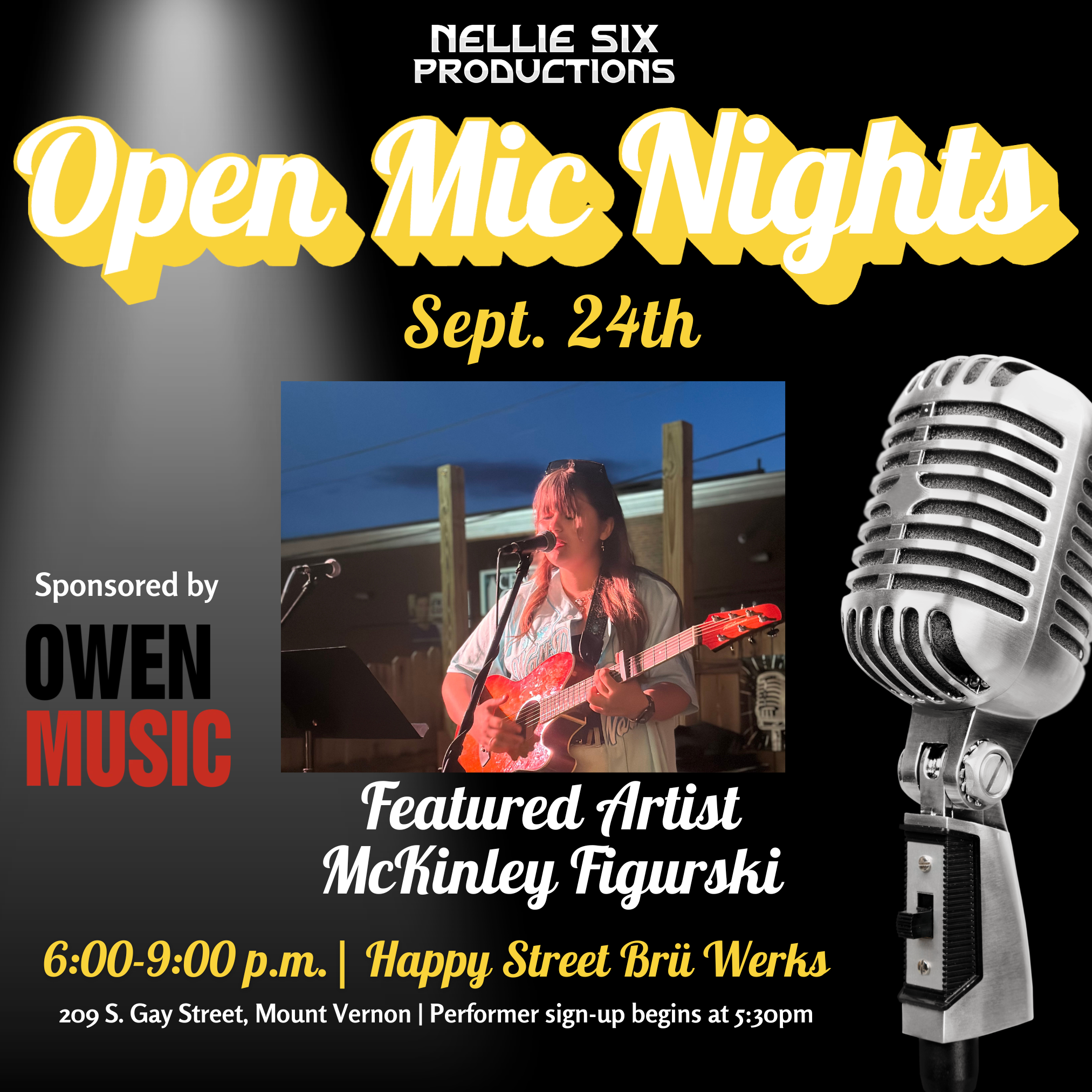 Nellie's Open Mic Night