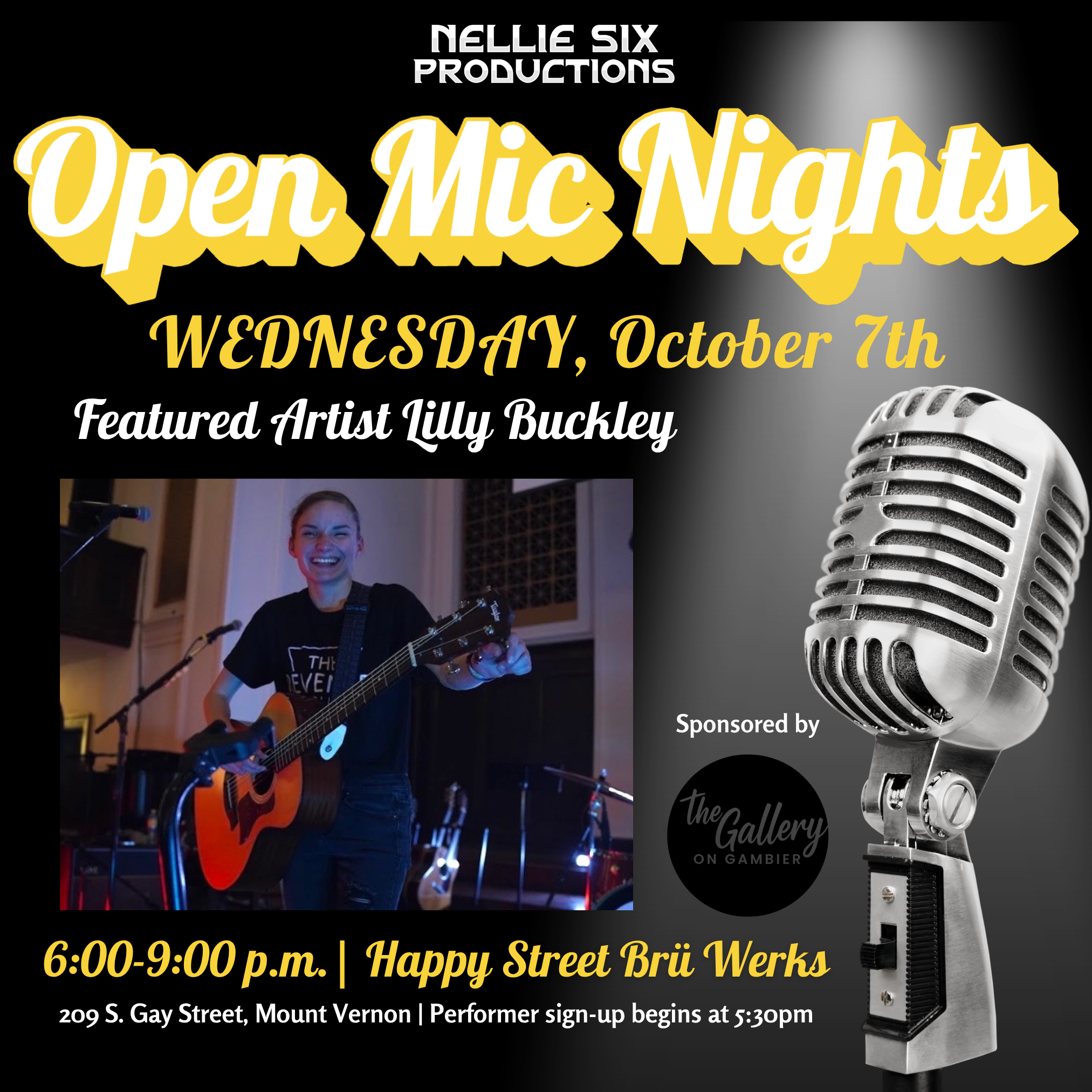 Nellie's Open Mic Night