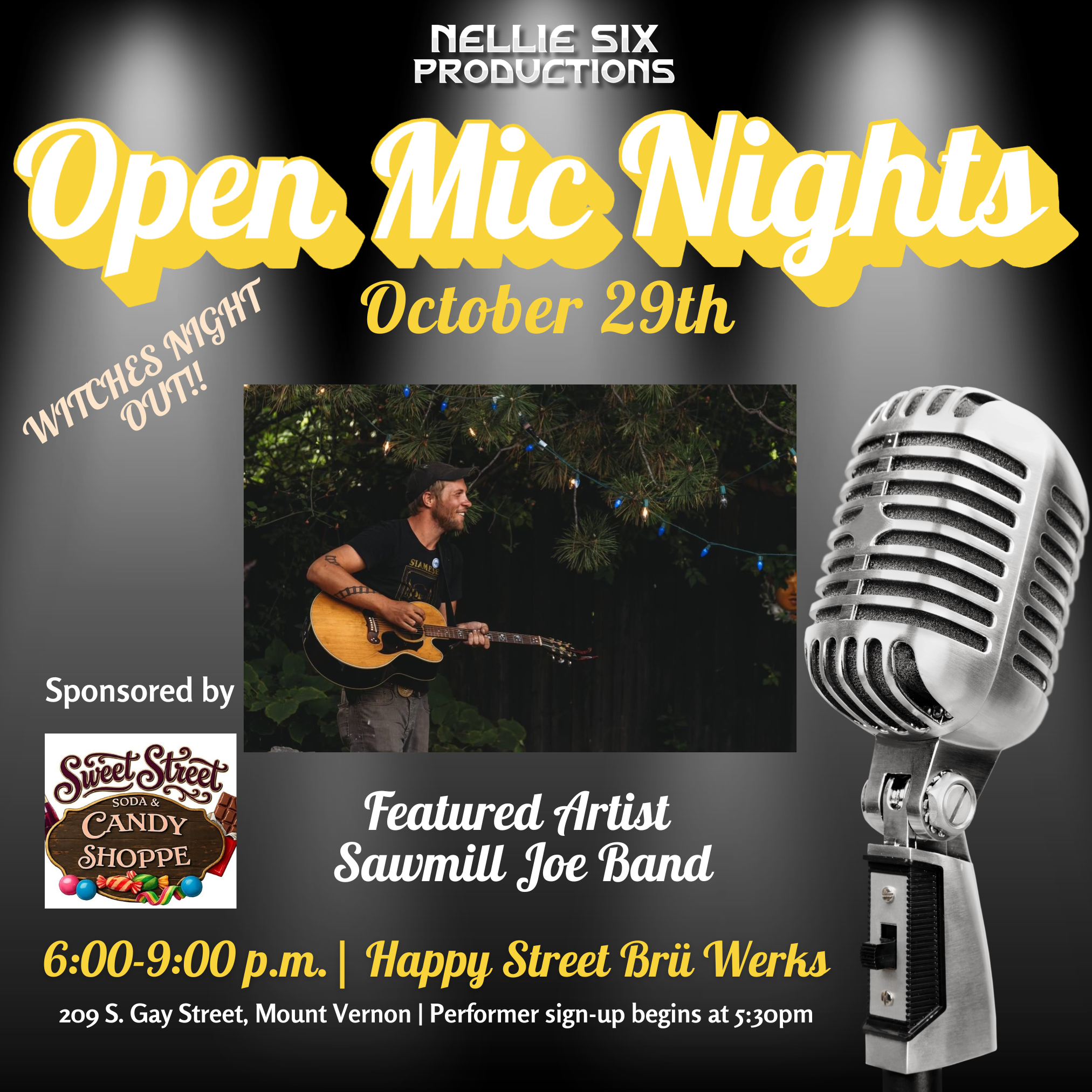 Nellie's Open Mic Night