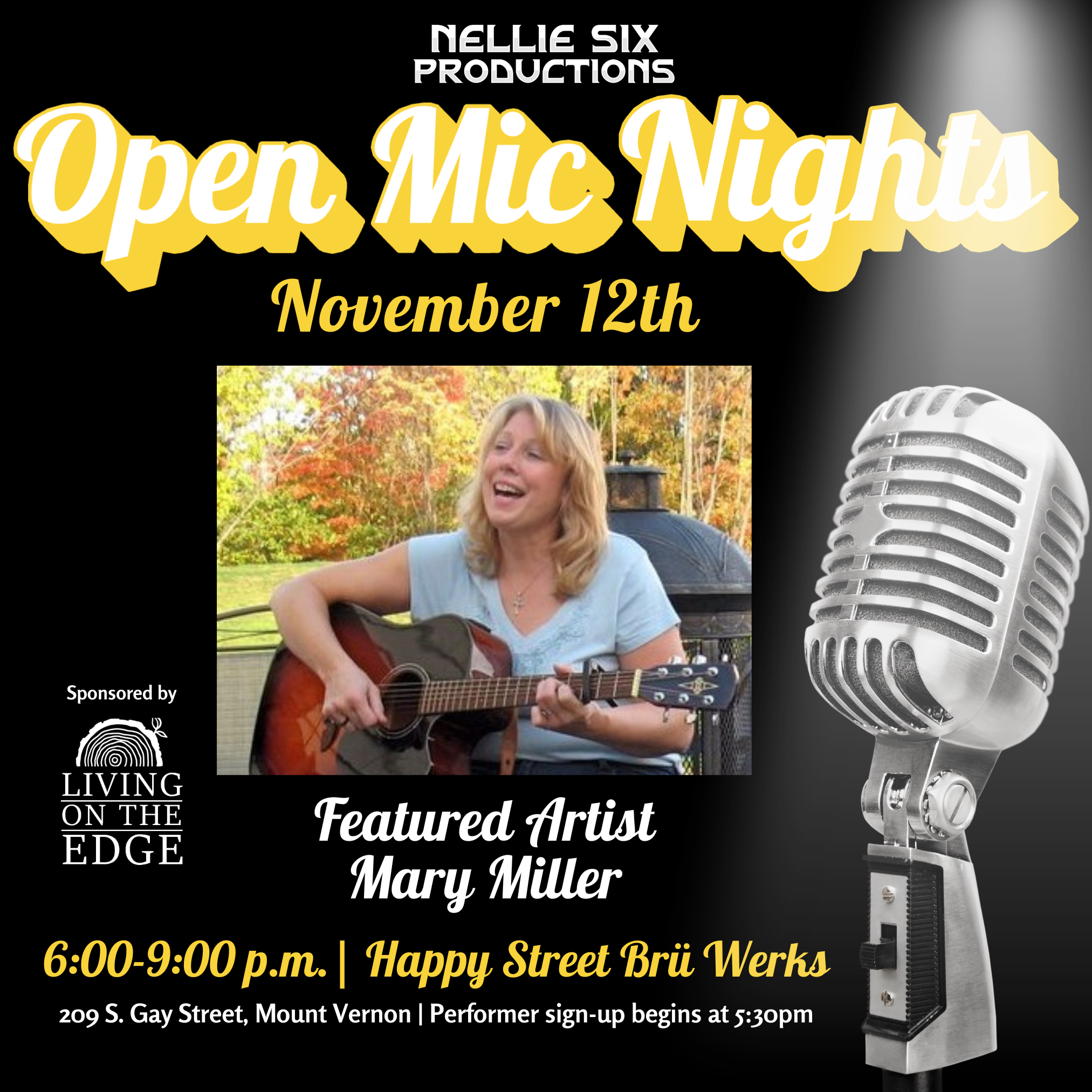 Nellie's Open Mic Night