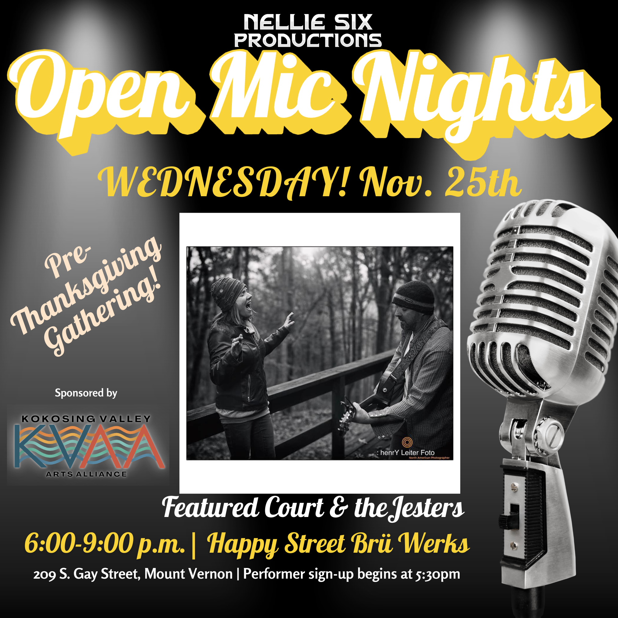 Nellie's Open Mic Night