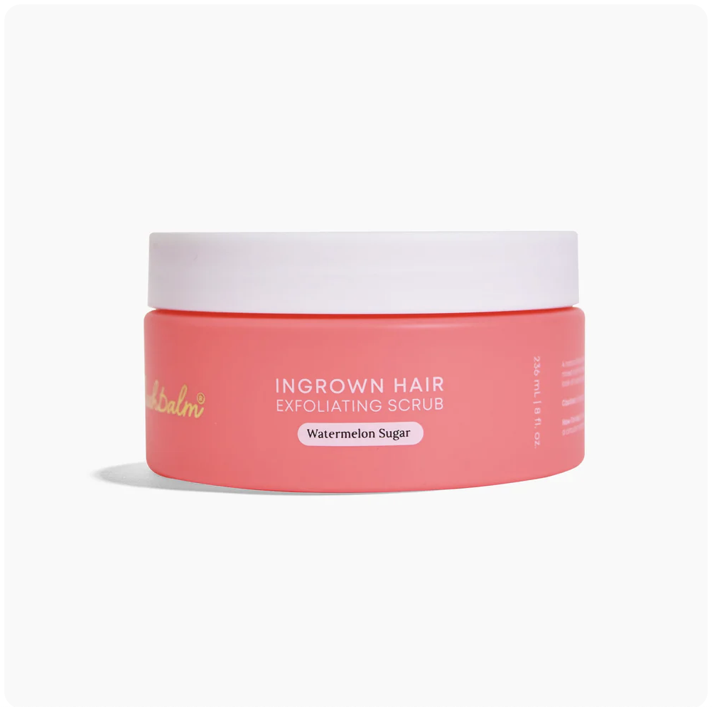BushBalm Ingrown Hair Exfoliating Body Scrub - Watermelon Sugar