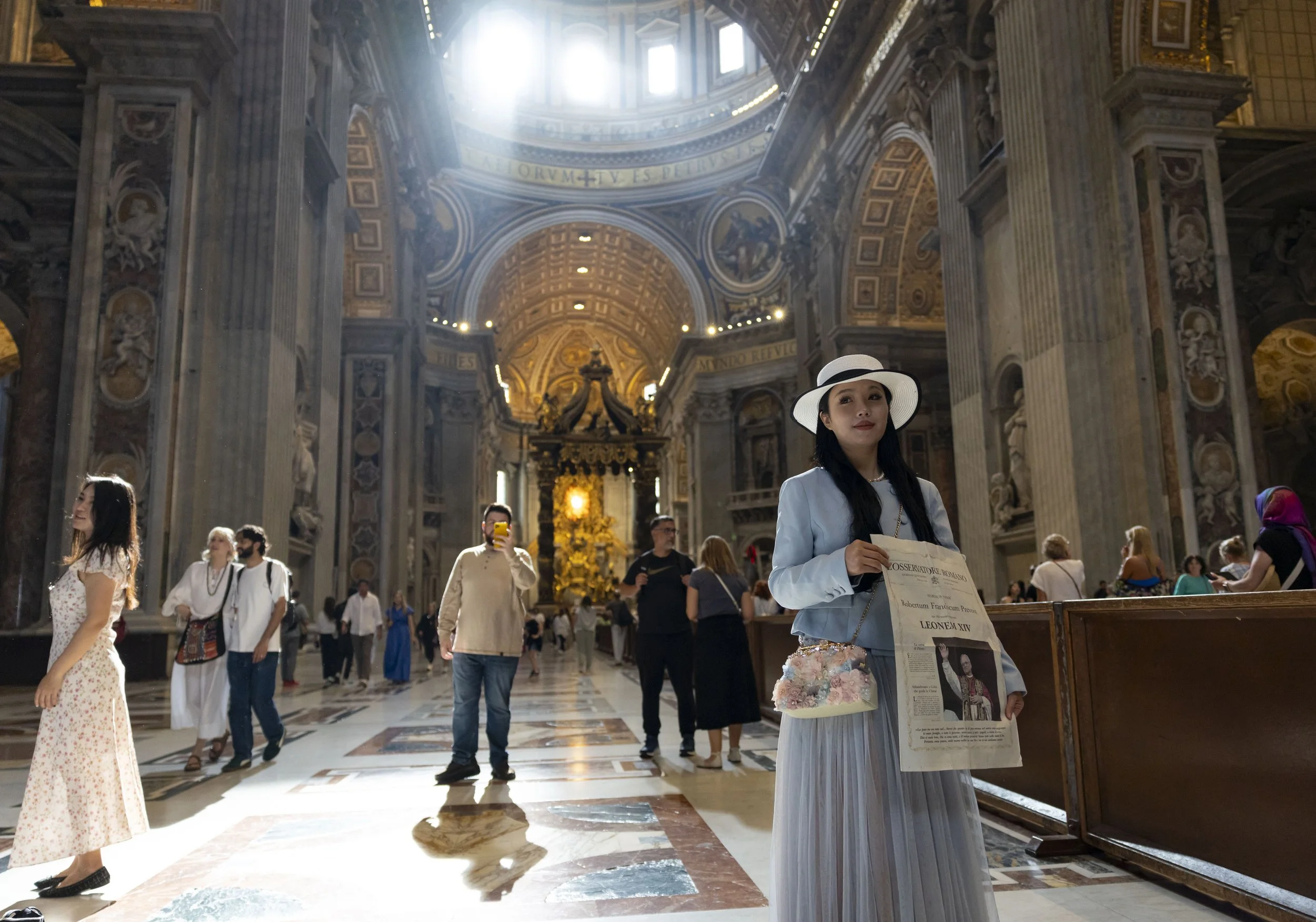Pope Leo XIV’s friends and Catholic faithful from Chicago travel to the Vatican for his inaugural Mass