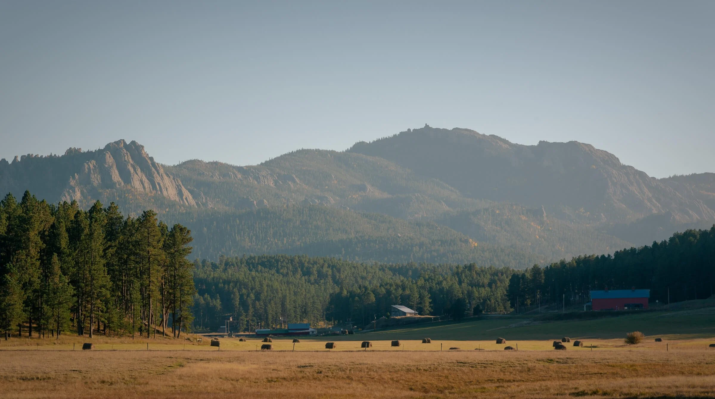 Professional Landscape image of the Black Hills National Forest in South Dakota