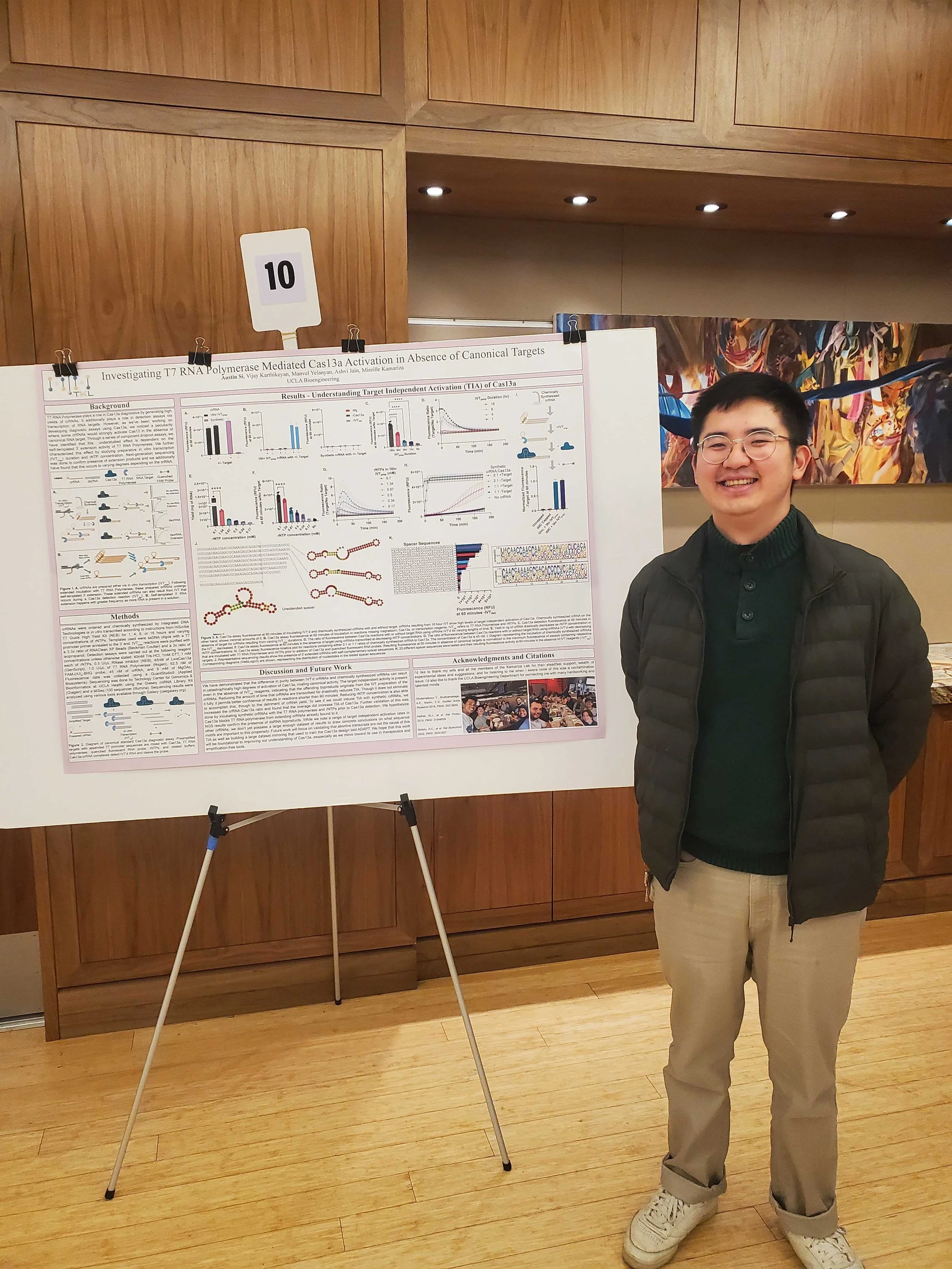 TKL attends and presents posters at BE Research Day