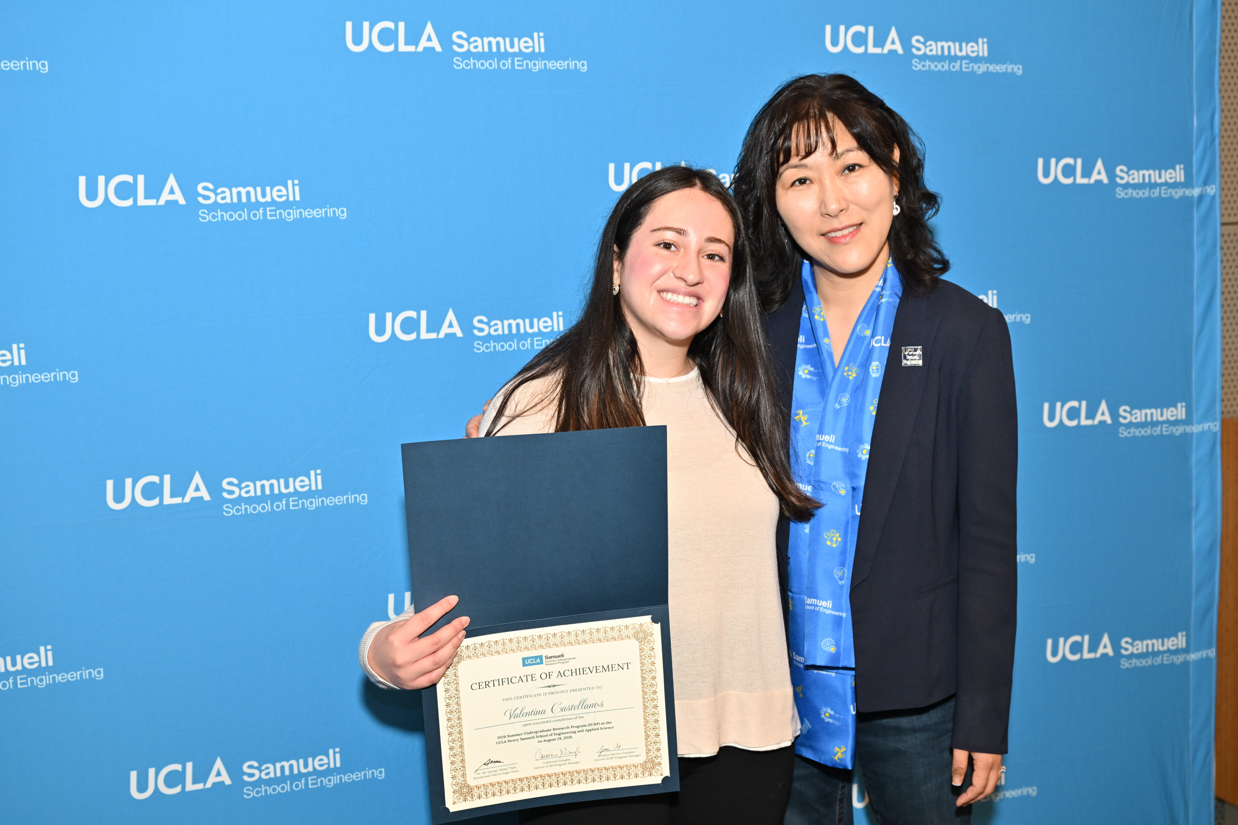 Valentina completes UCLA SURP!