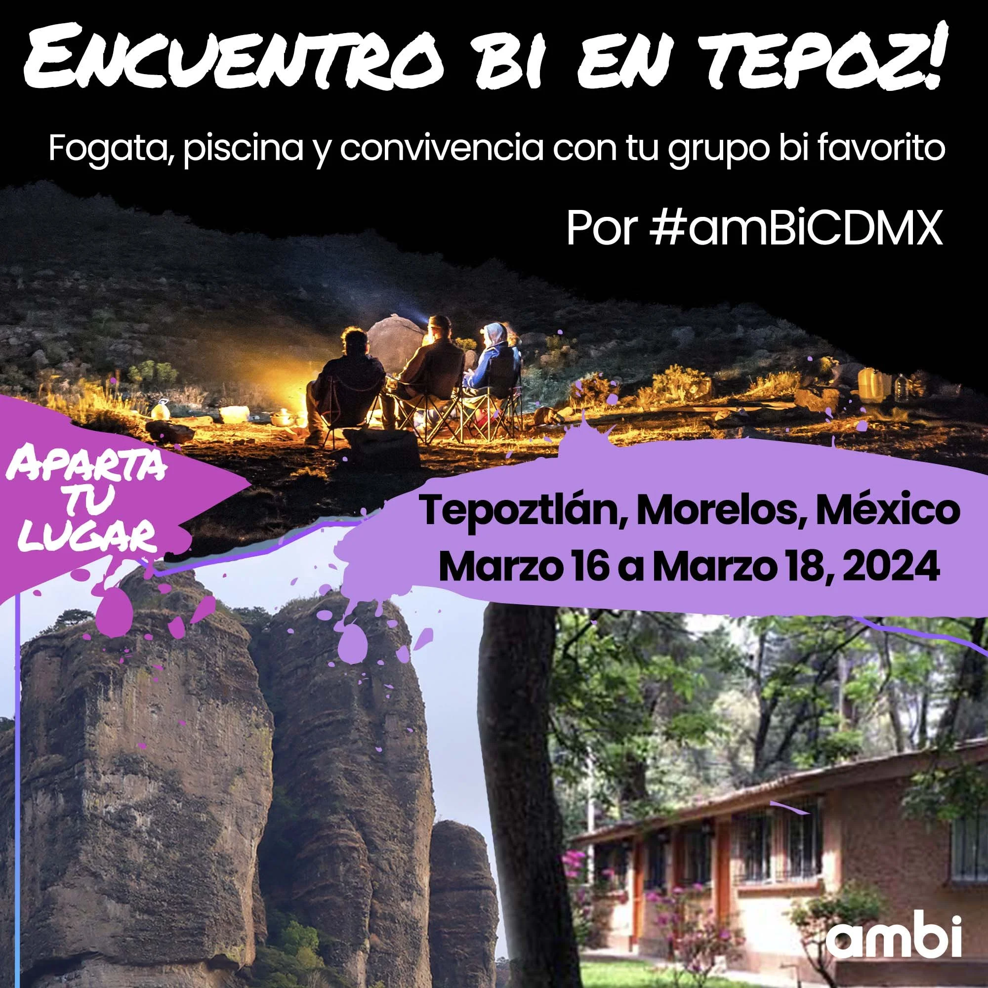 ¡Encuentro Bi en Tepoz!