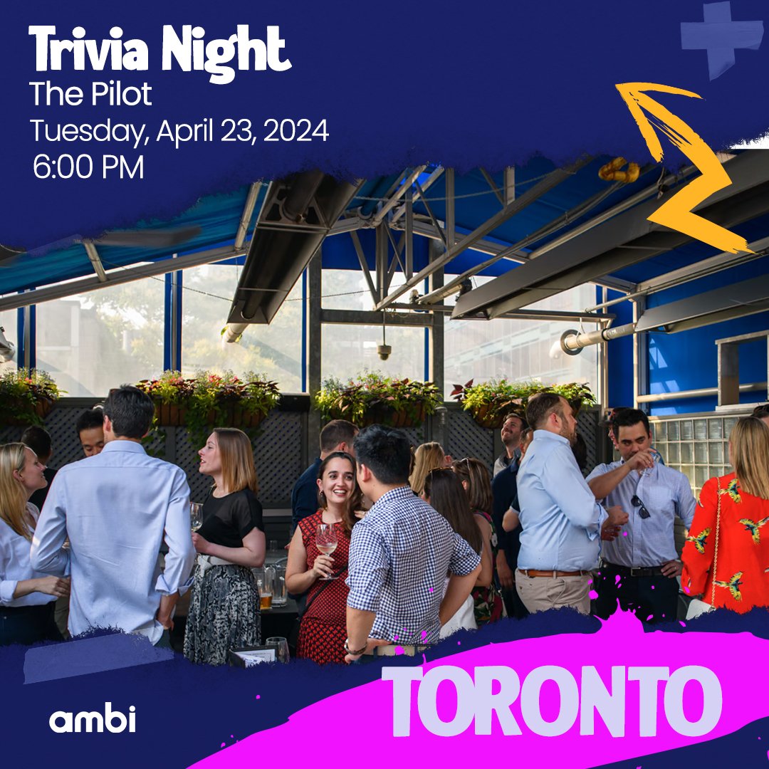 Get your trivia fix with #amBiTO! 🍻 
LINK IN BIO
#torontosocial #lgbtqtoronto #torontocommunity