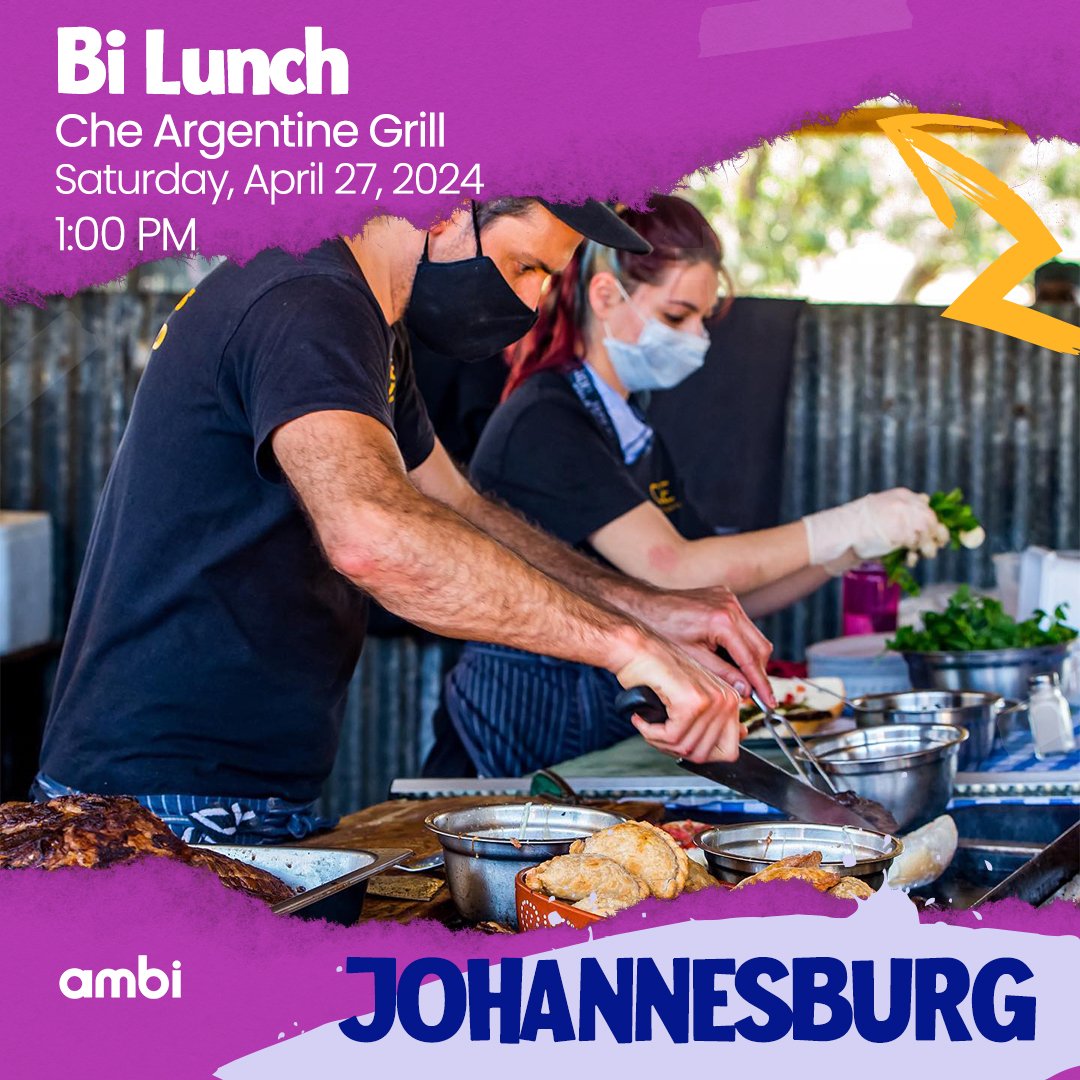 Come one, come all! #amBiJNB is getting together for lunch! 🥙
LINK IN BIO
#joburg #jozilife #joburglife #joburglgbt #joburgsocial #joburgsociallife #joburgsocialclub