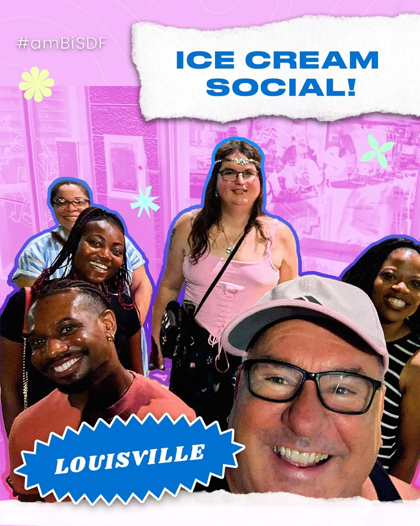 Louisville&rsquo;s crowd brought the chill to the ice cream social! 🍨#amBiSDF