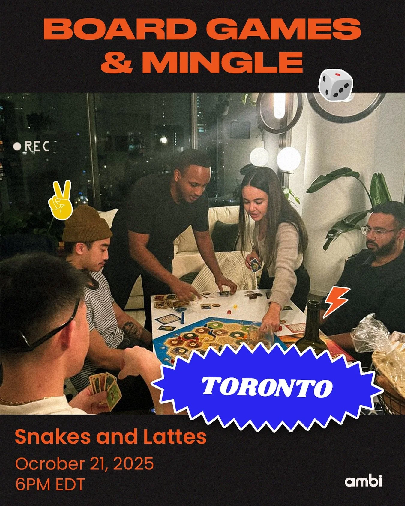 Ready to roll? Bring your best game and bi energy to the table. #amBiTO 🎲 Join with our link in bio! @ambitoronto