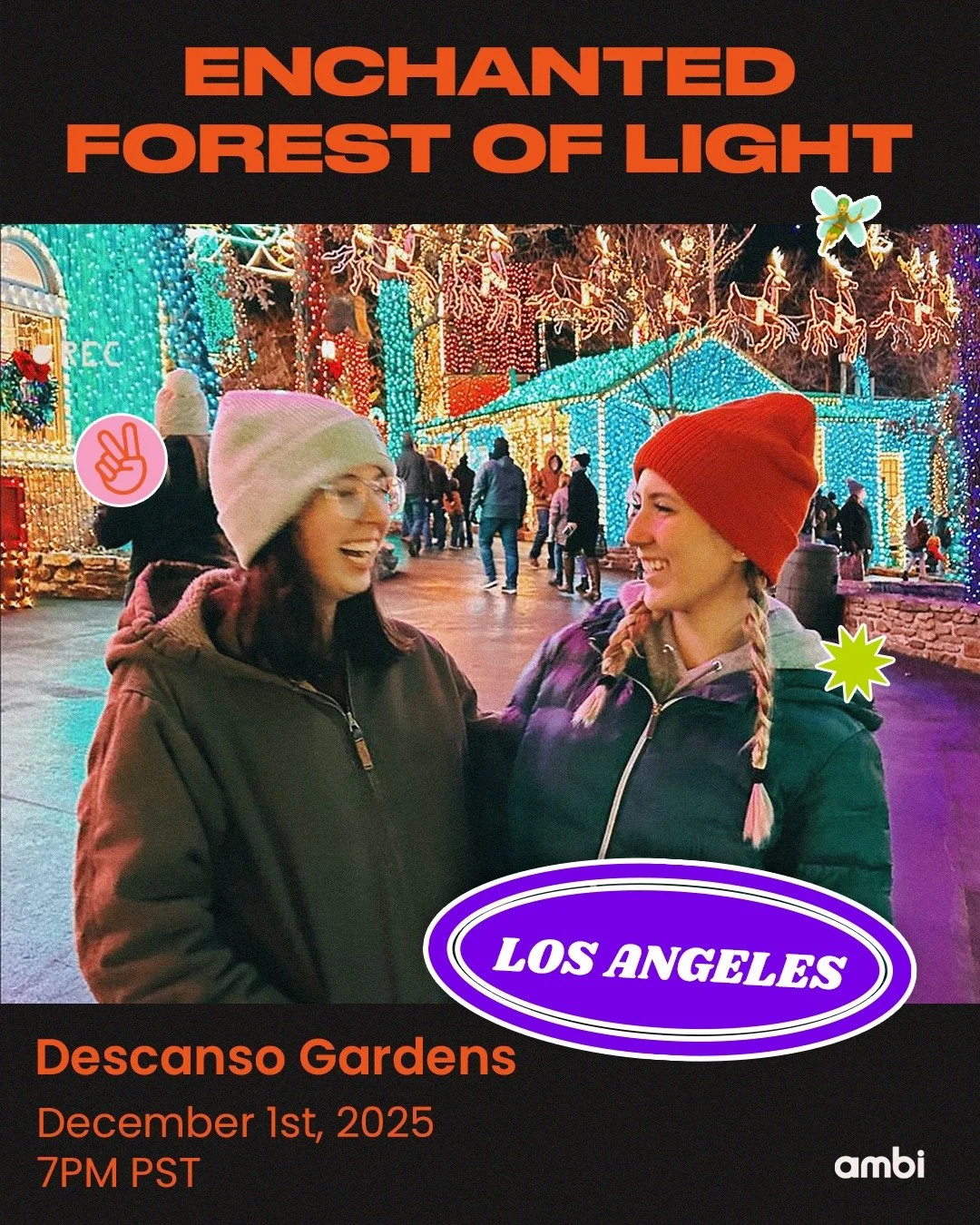 We&rsquo;ll wander glowing pathways, catch live performances, and enjoy one of LA&rsquo;s most stunning seasonal light displays together 🪄

RSVP using the link in bio